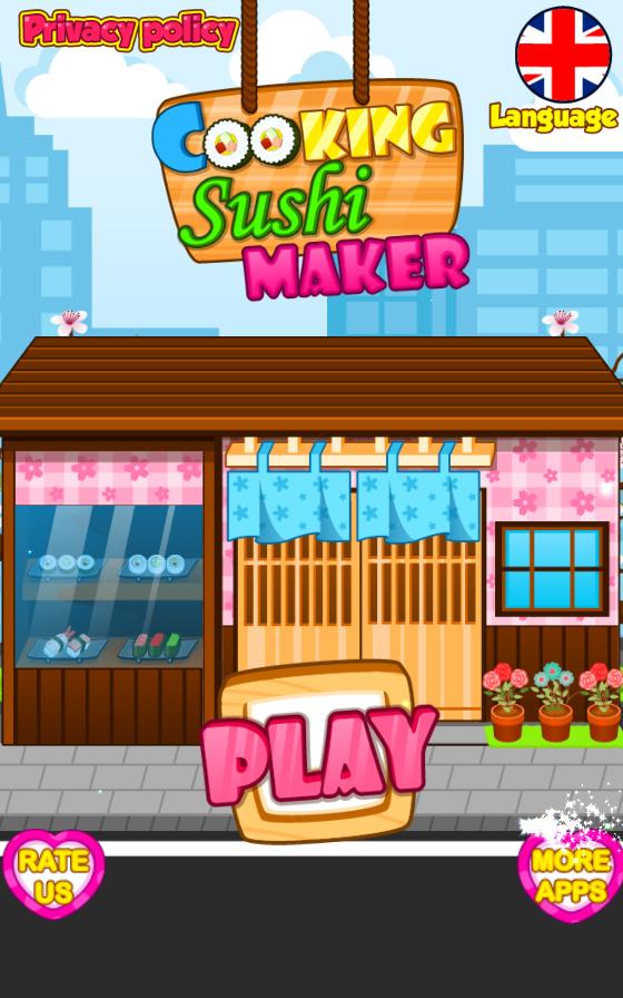 اسکرین شات 1 برنامه Cooking Sushi Maker