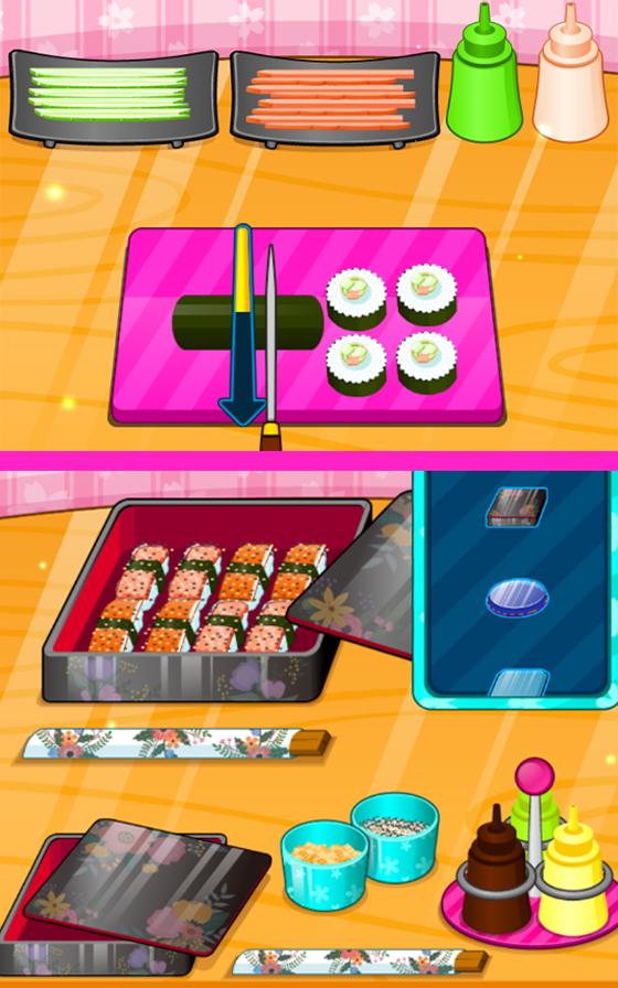 اسکرین شات 6 برنامه Cooking Sushi Maker