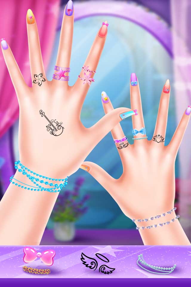 اسکرین شات 7 برنامه Fashion Nail Shop
