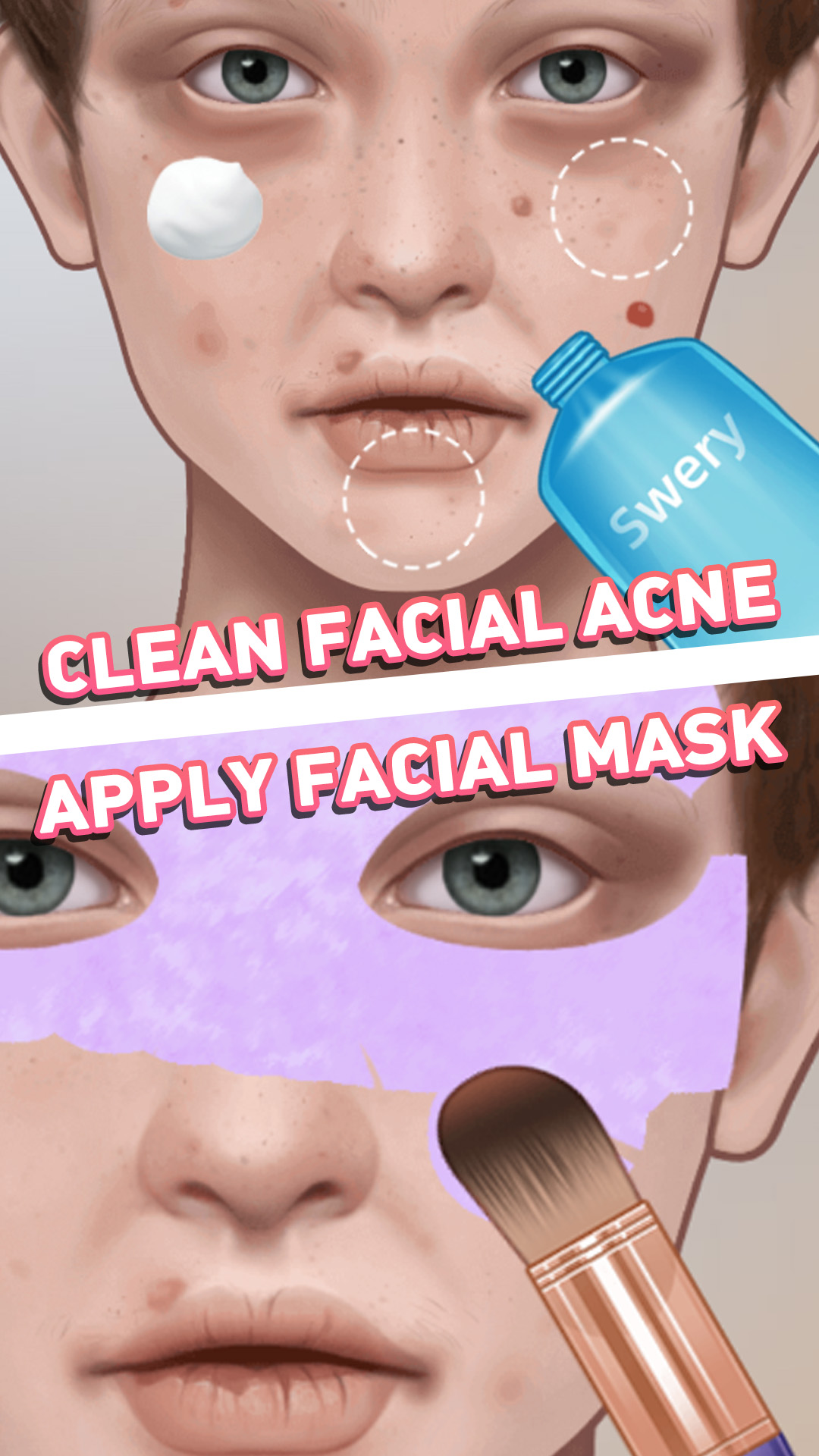 اسکرین شات 2 برنامه Makeup Artist Beautysalon