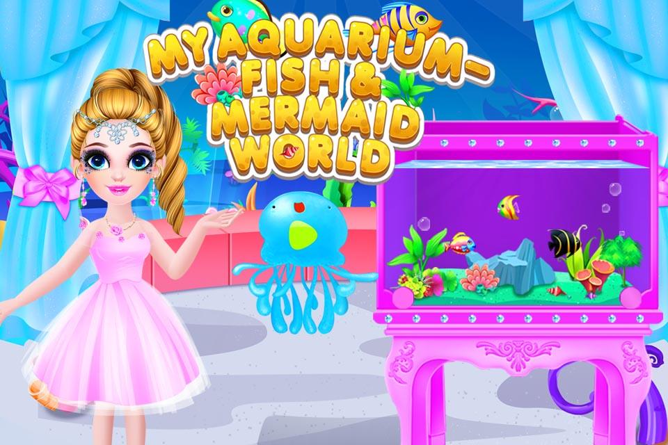 اسکرین شات 1 برنامه My Aquarium - Fish world
