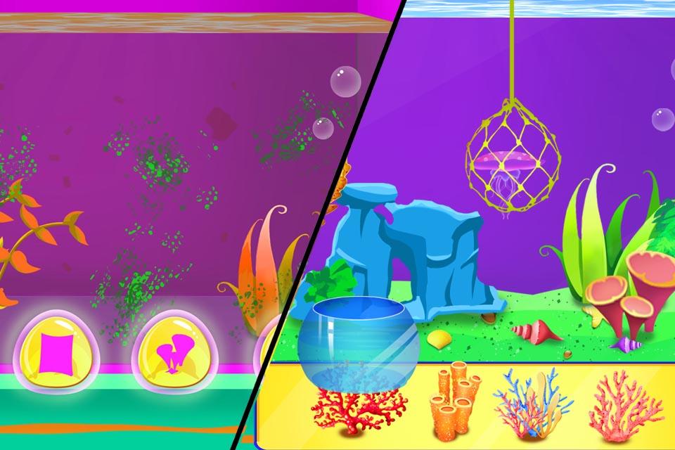 اسکرین شات 3 برنامه My Aquarium - Fish world