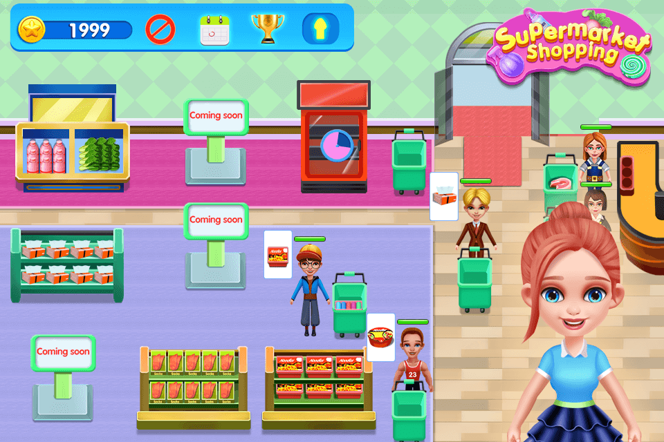 اسکرین شات 2 بازی Super Market Shopping