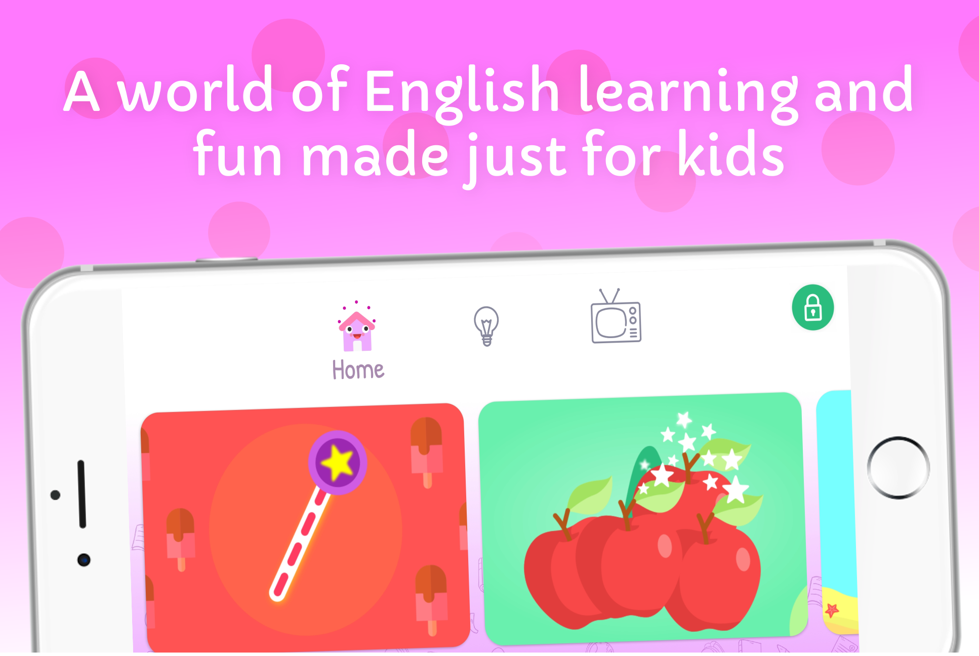 اسکرین شات 1 برنامه Hello English Kids