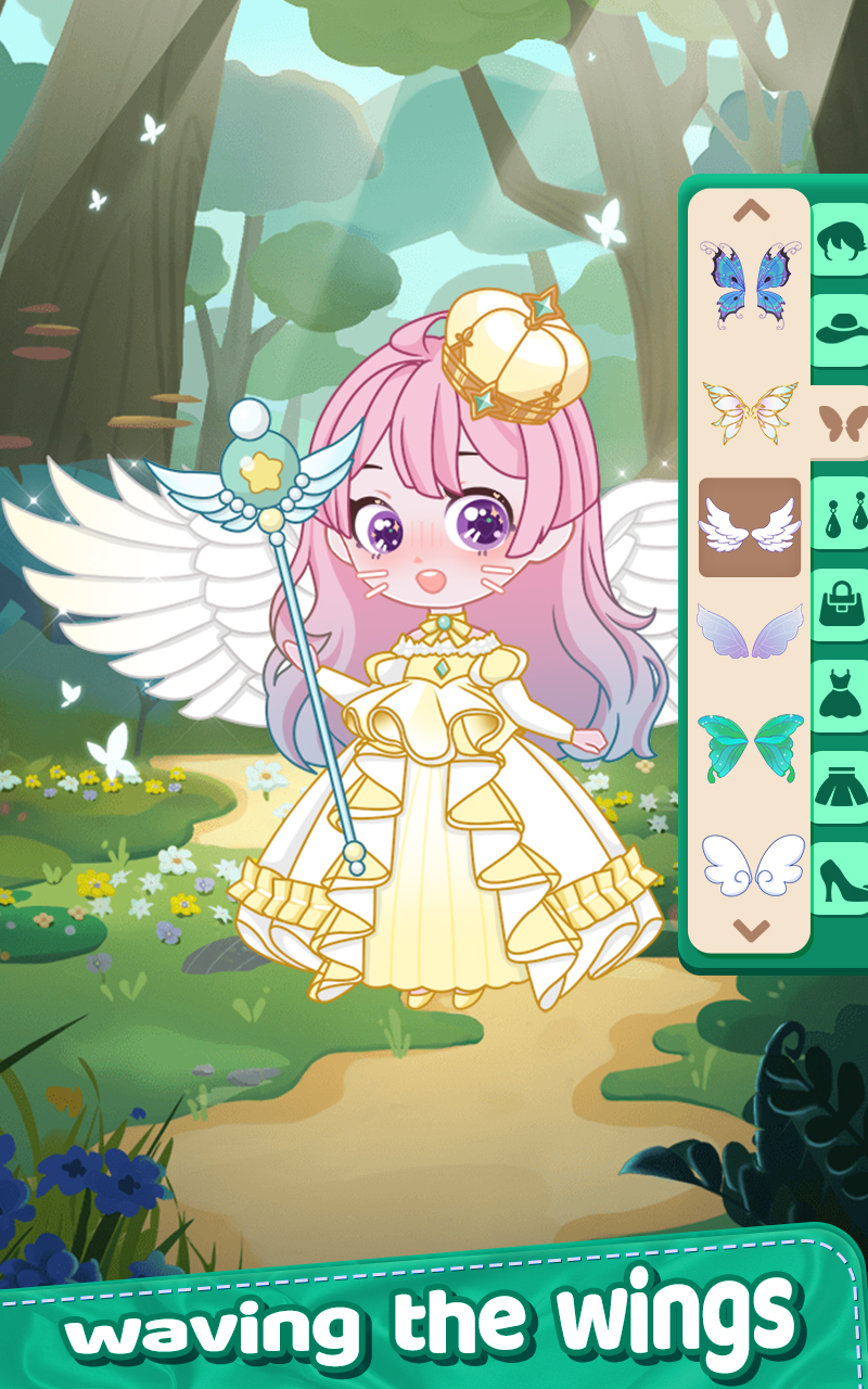 اسکرین شات 2 بازی Fairy Makeover 3D