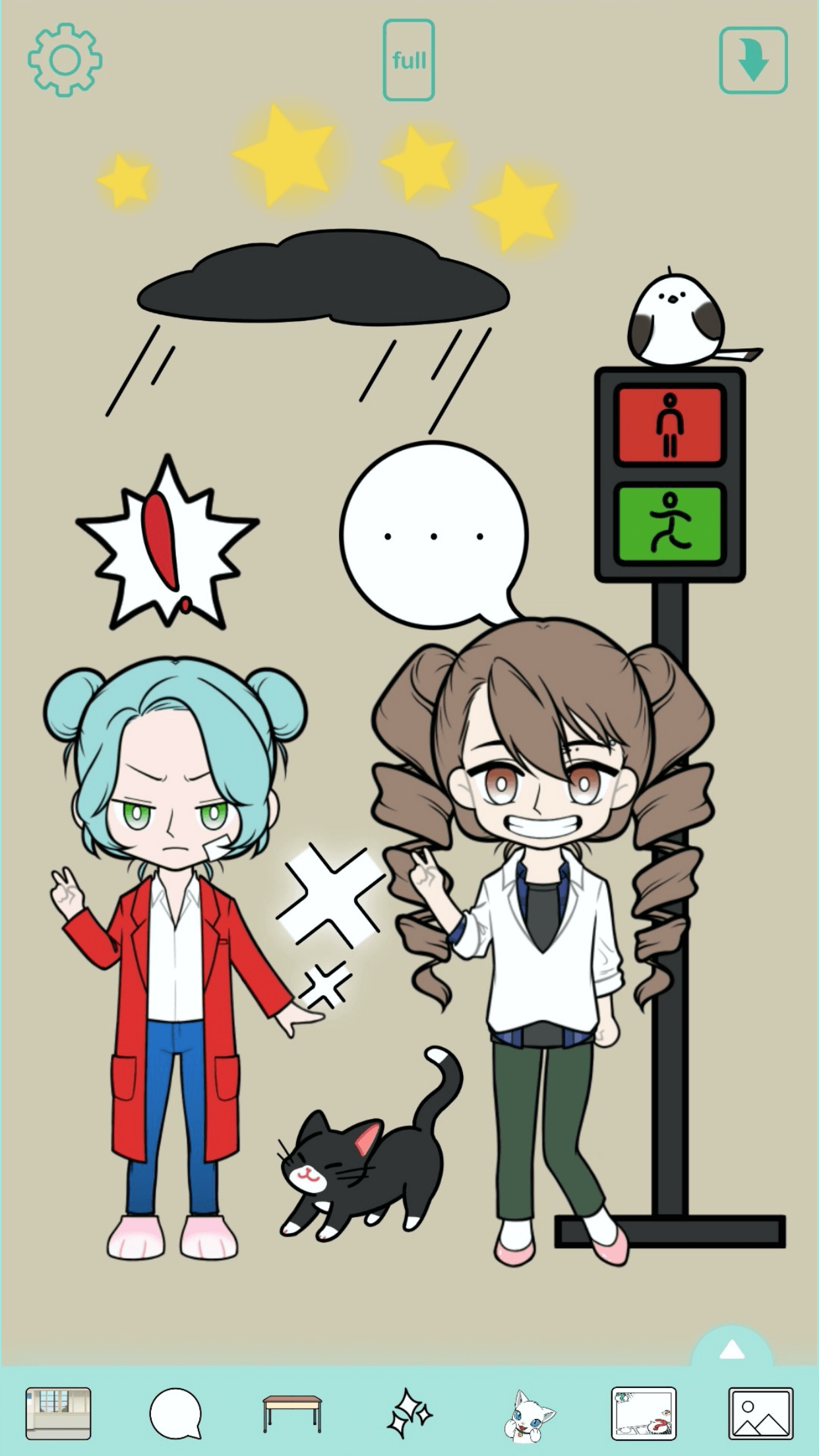 اسکرین شات 4 بازی My Webtoon Character:Kpop IDOL