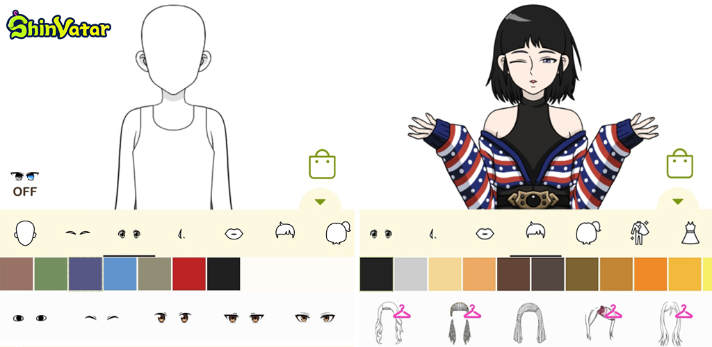 اسکرین شات 1 بازی ShinVatar: K-pop style mini-me