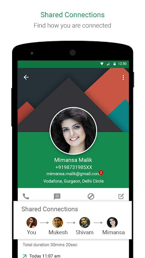 اسکرین شات 3 برنامه Holaa! Caller ID & Call Block