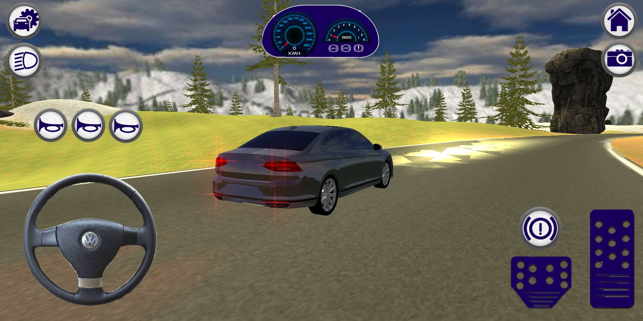 اسکرین شات 3 بازی Passat Jetta Car Game