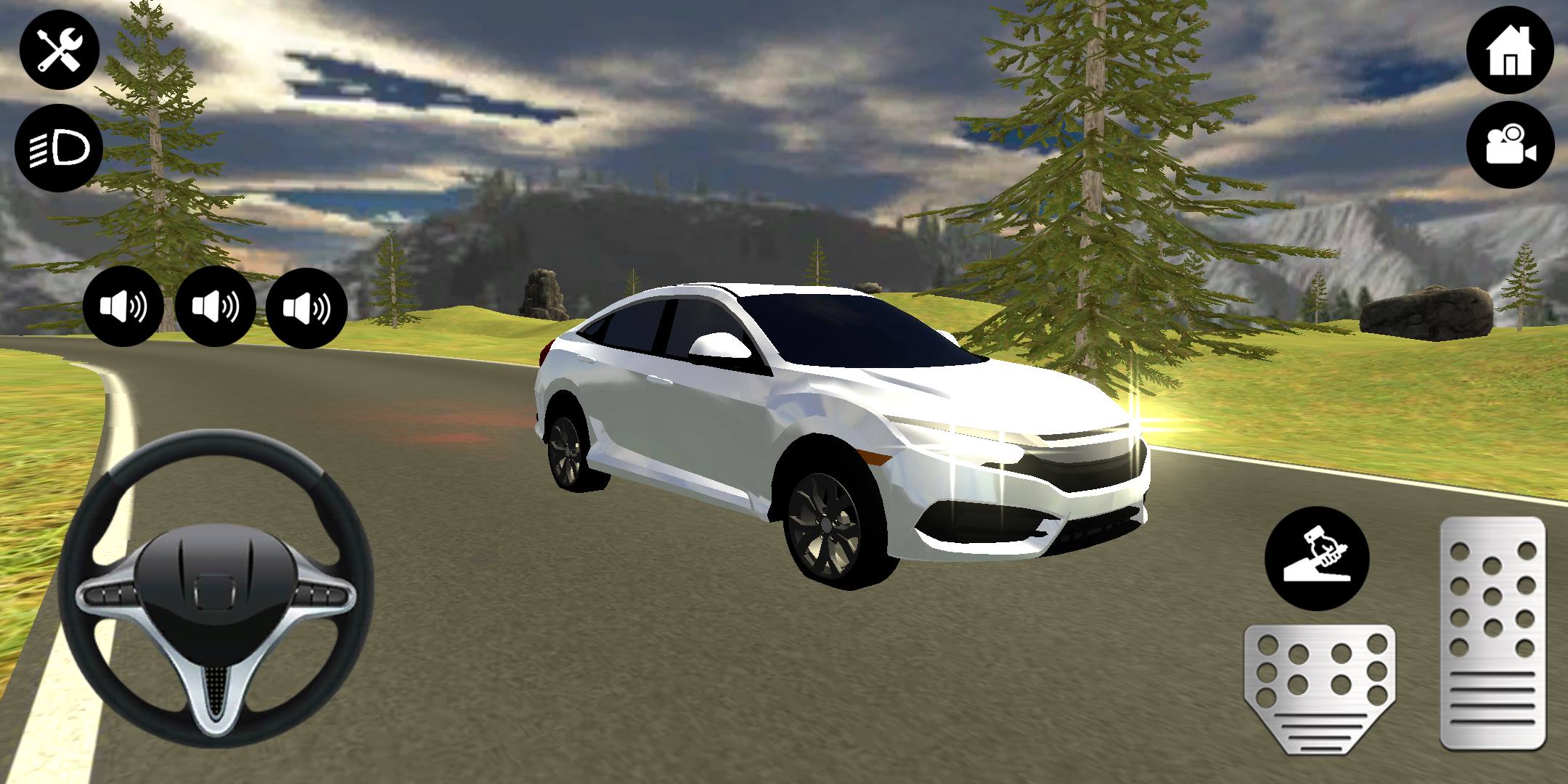 اسکرین شات 1 بازی Civic Driving Simulator