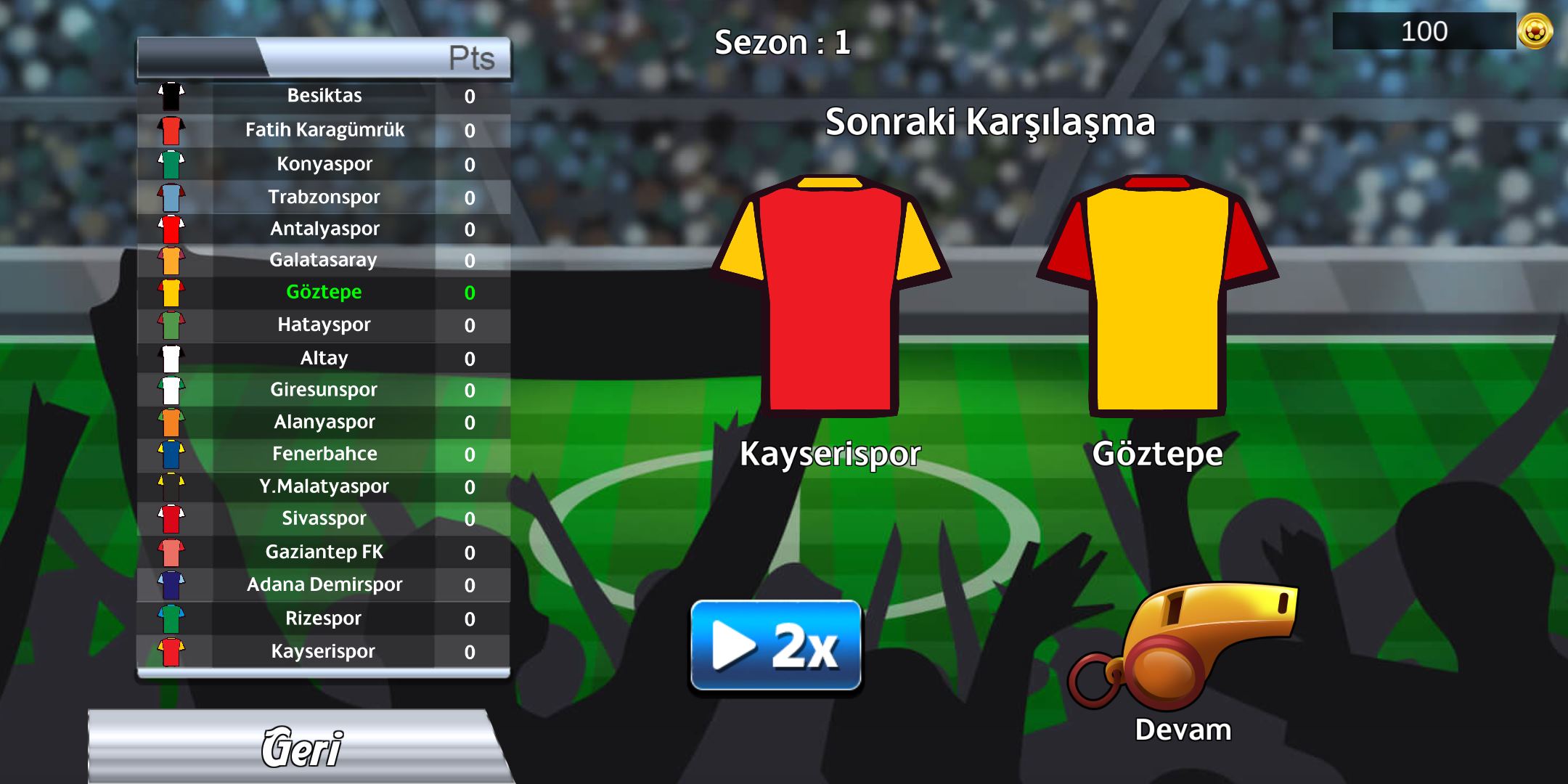 اسکرین شات 1 بازی Head Football - Super League