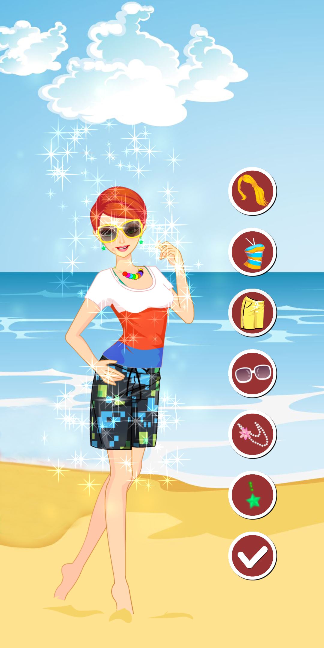 اسکرین شات 7 بازی Girl Dress Up
