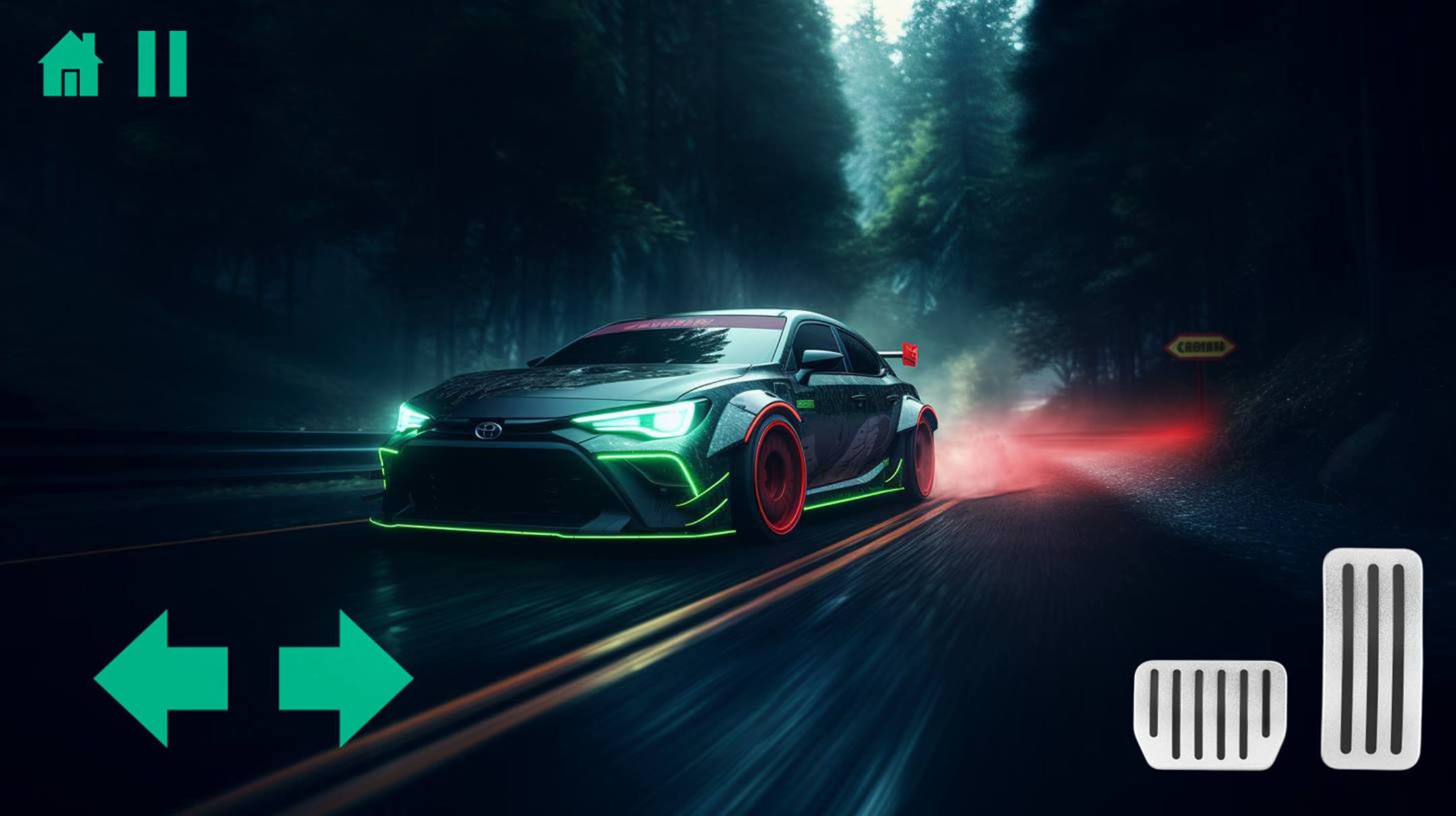 اسکرین شات 1 بازی Corolla Simulator Car Game