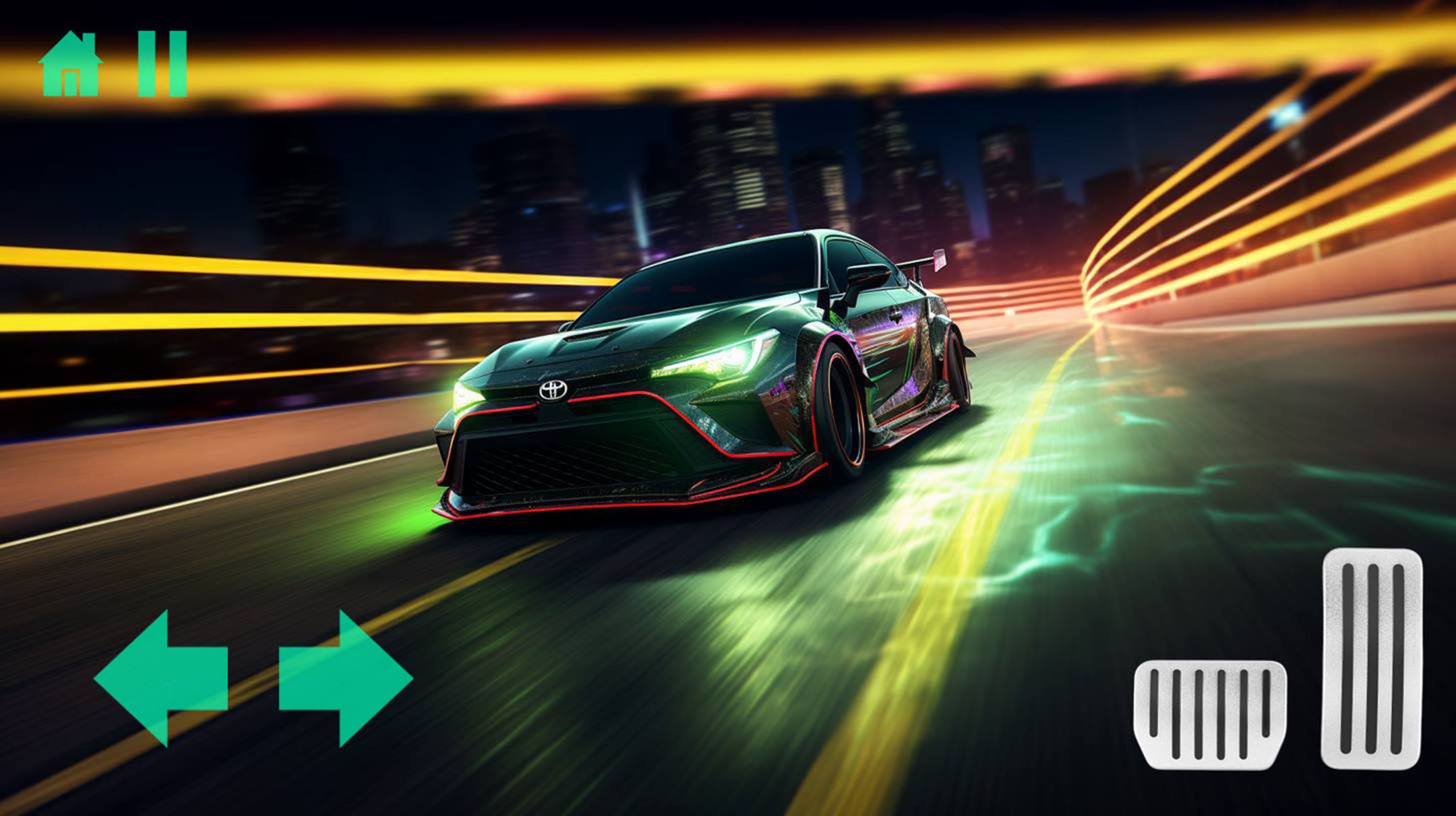 اسکرین شات 2 بازی Corolla Simulator Car Game