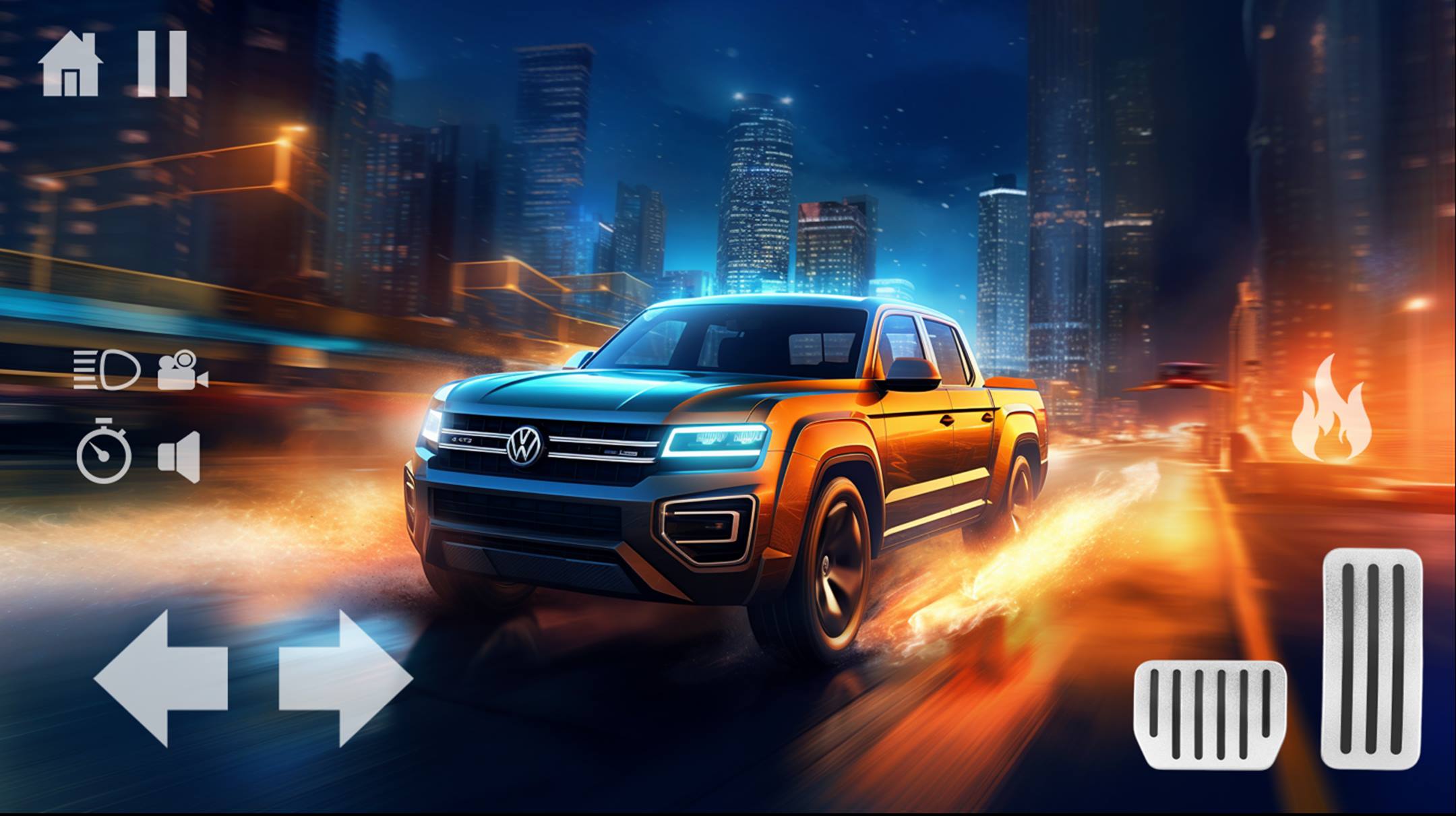 اسکرین شات 1 بازی Amarok Simulator Car Games