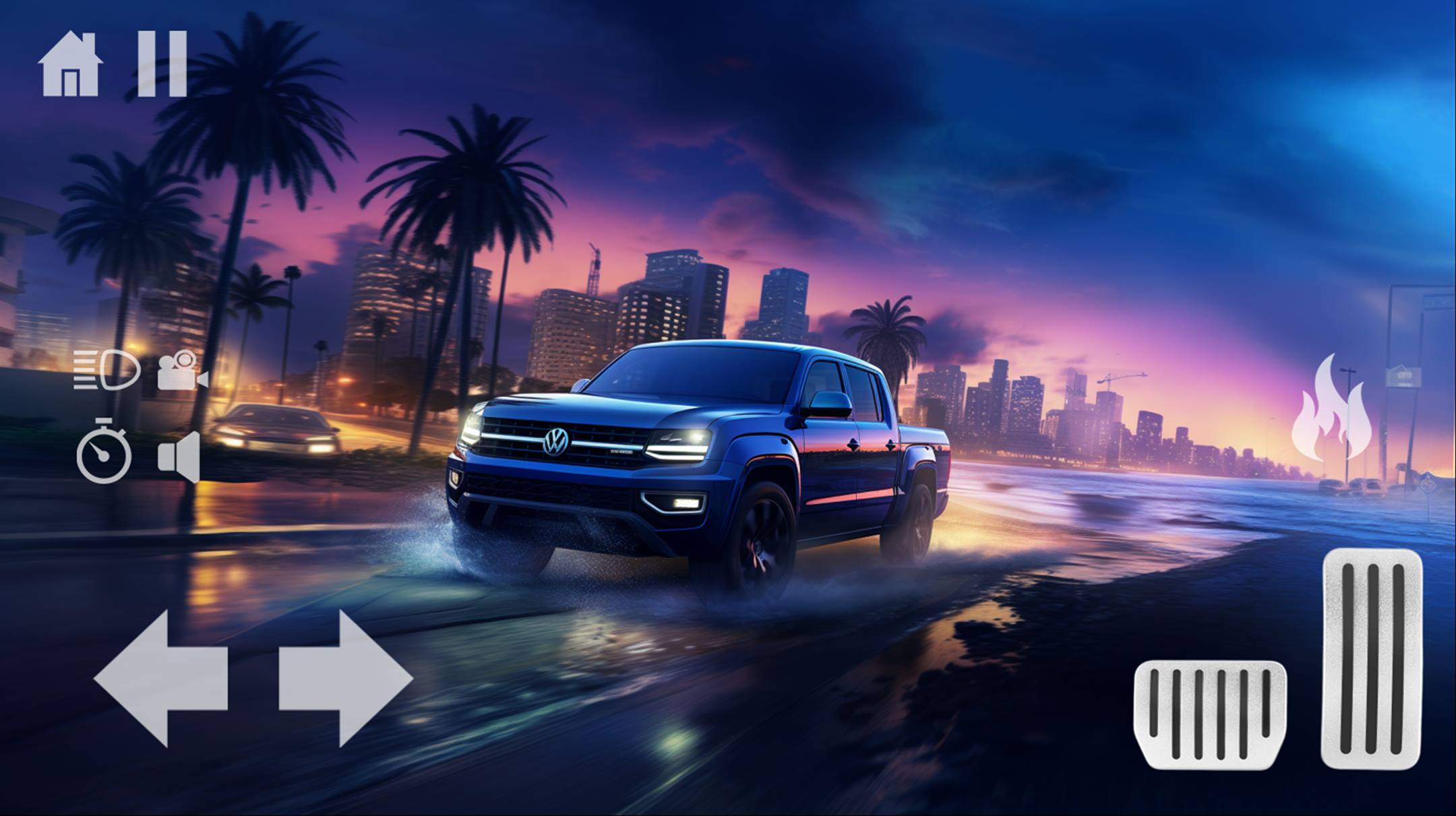 اسکرین شات 3 بازی Amarok Simulator Car Games