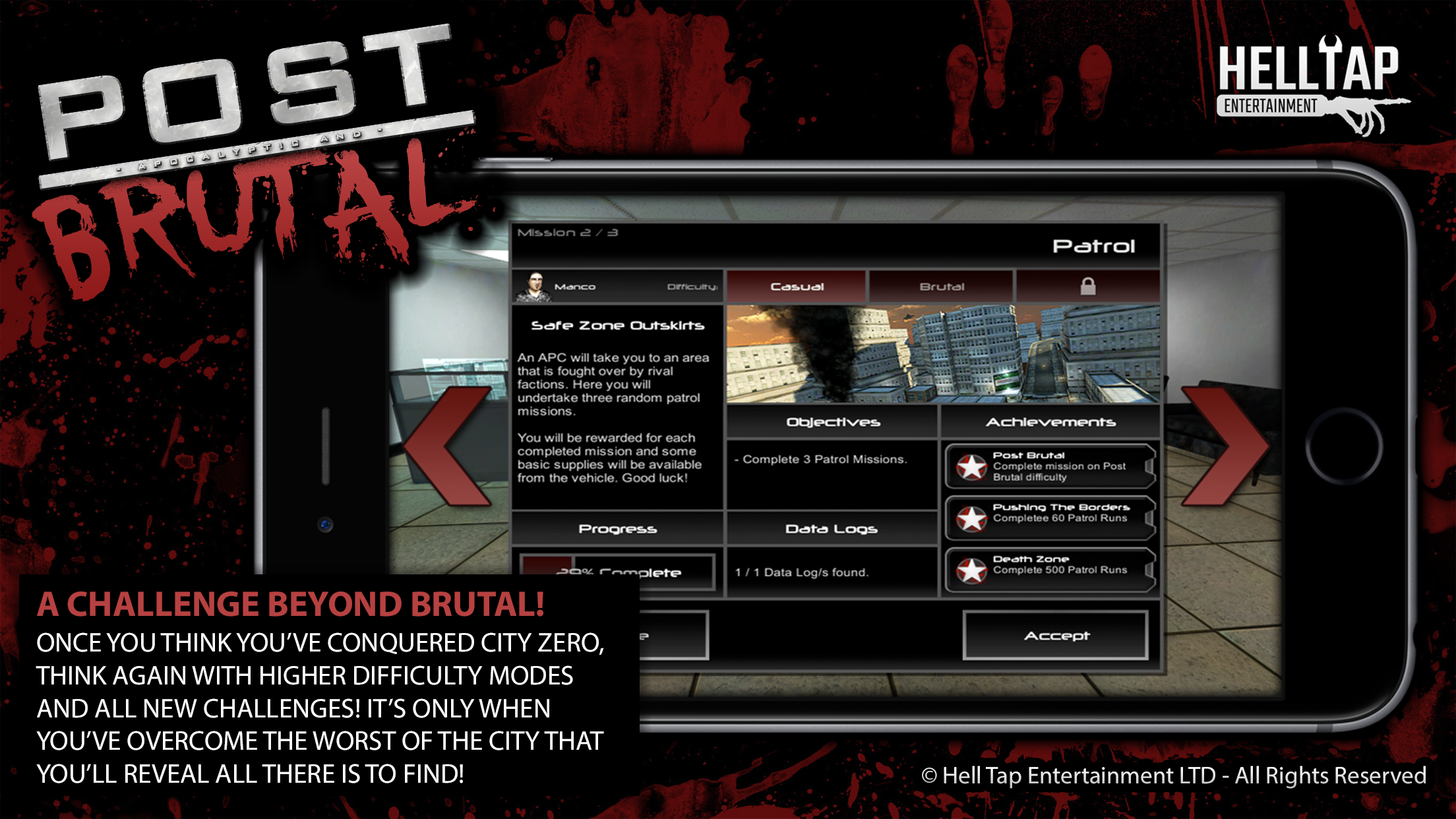 اسکرین شات 7 بازی Post Brutal: Zombie Action RPG