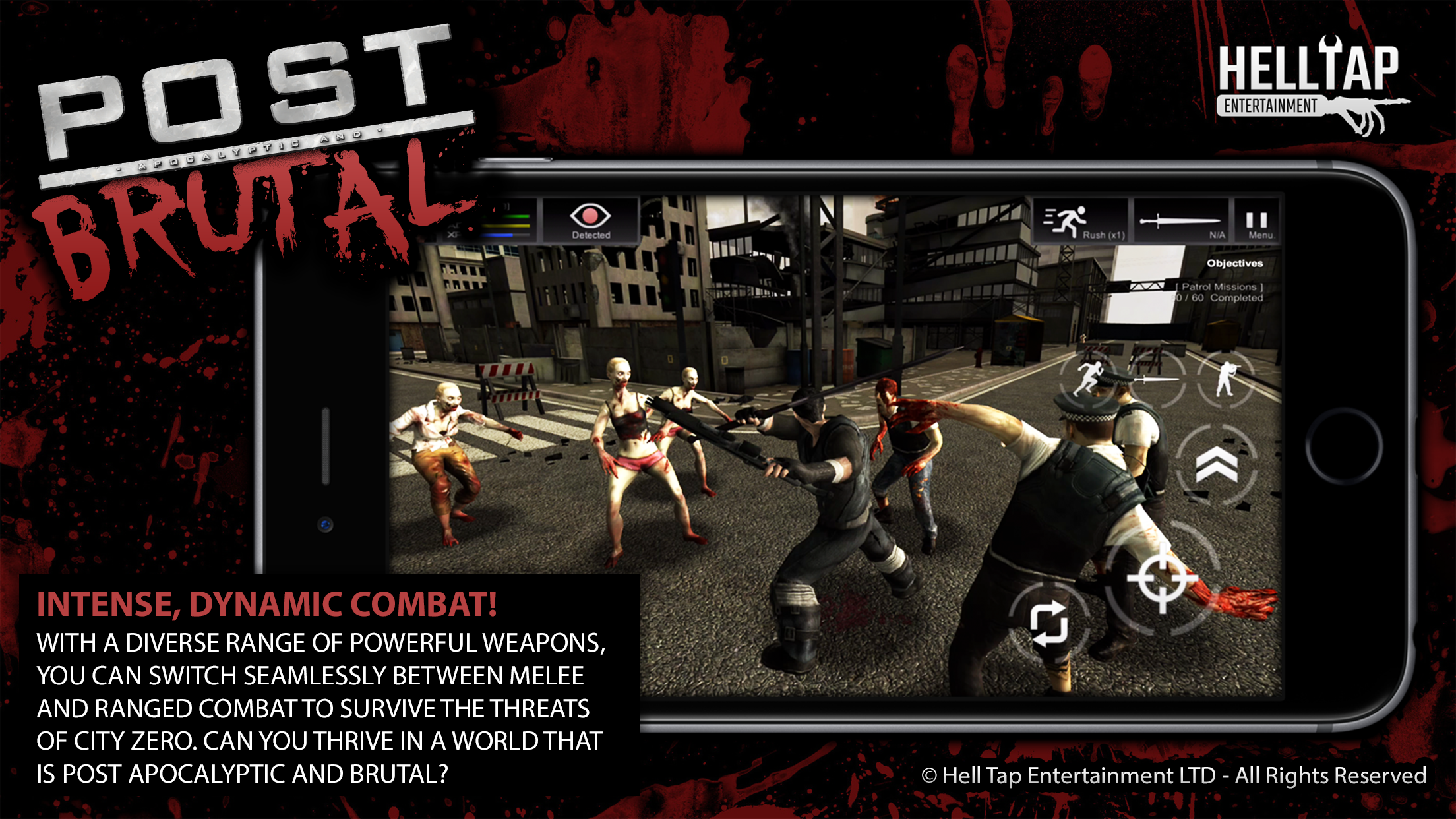 اسکرین شات 2 بازی Post Brutal: Zombie Action RPG