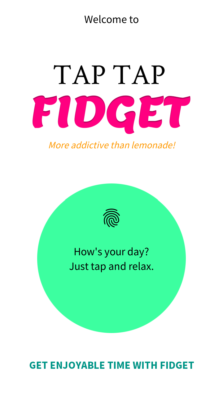 اسکرین شات 1 برنامه Tap Tap Fidget