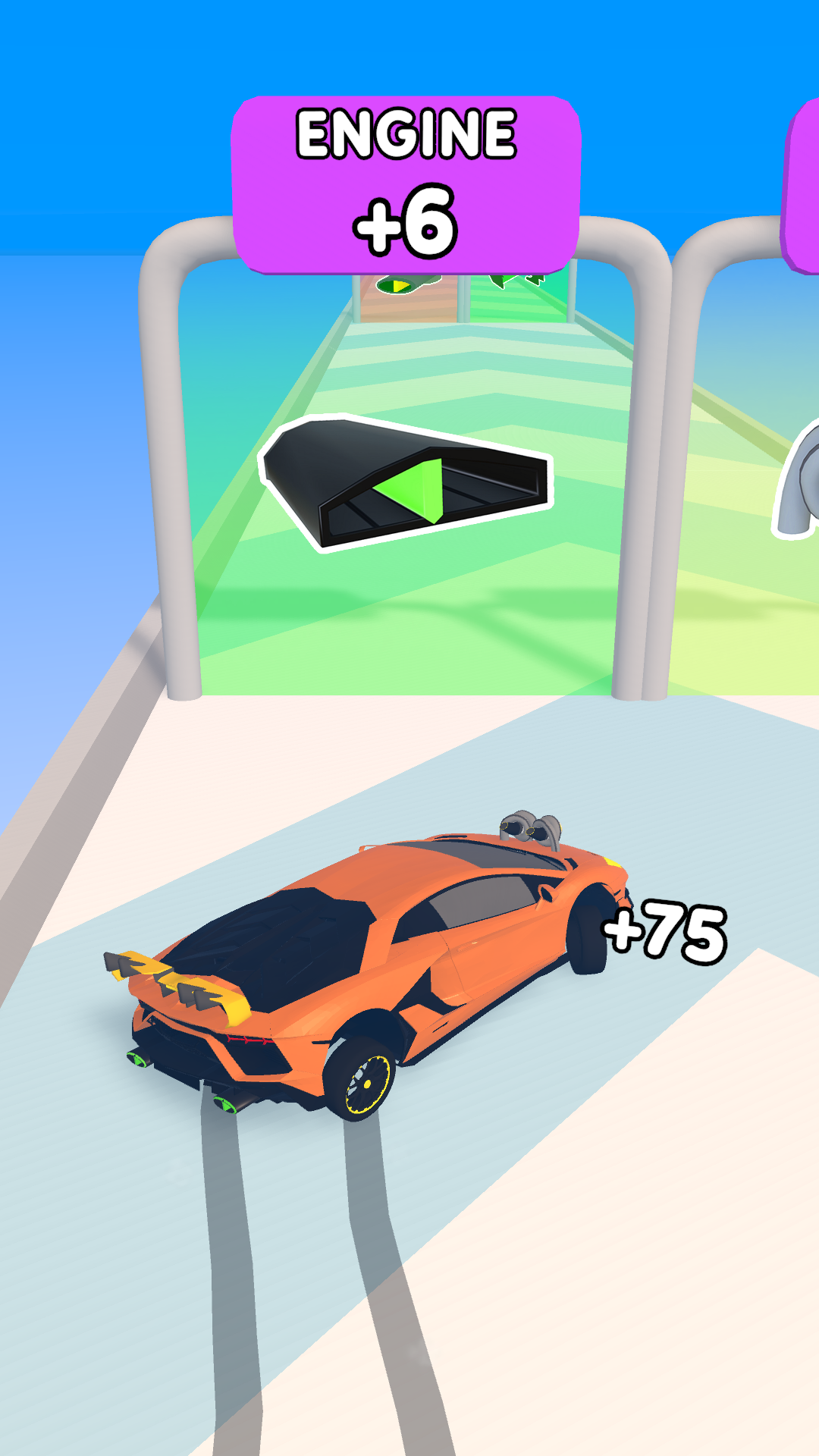 اسکرین شات 3 بازی Build A Car : Racing Game