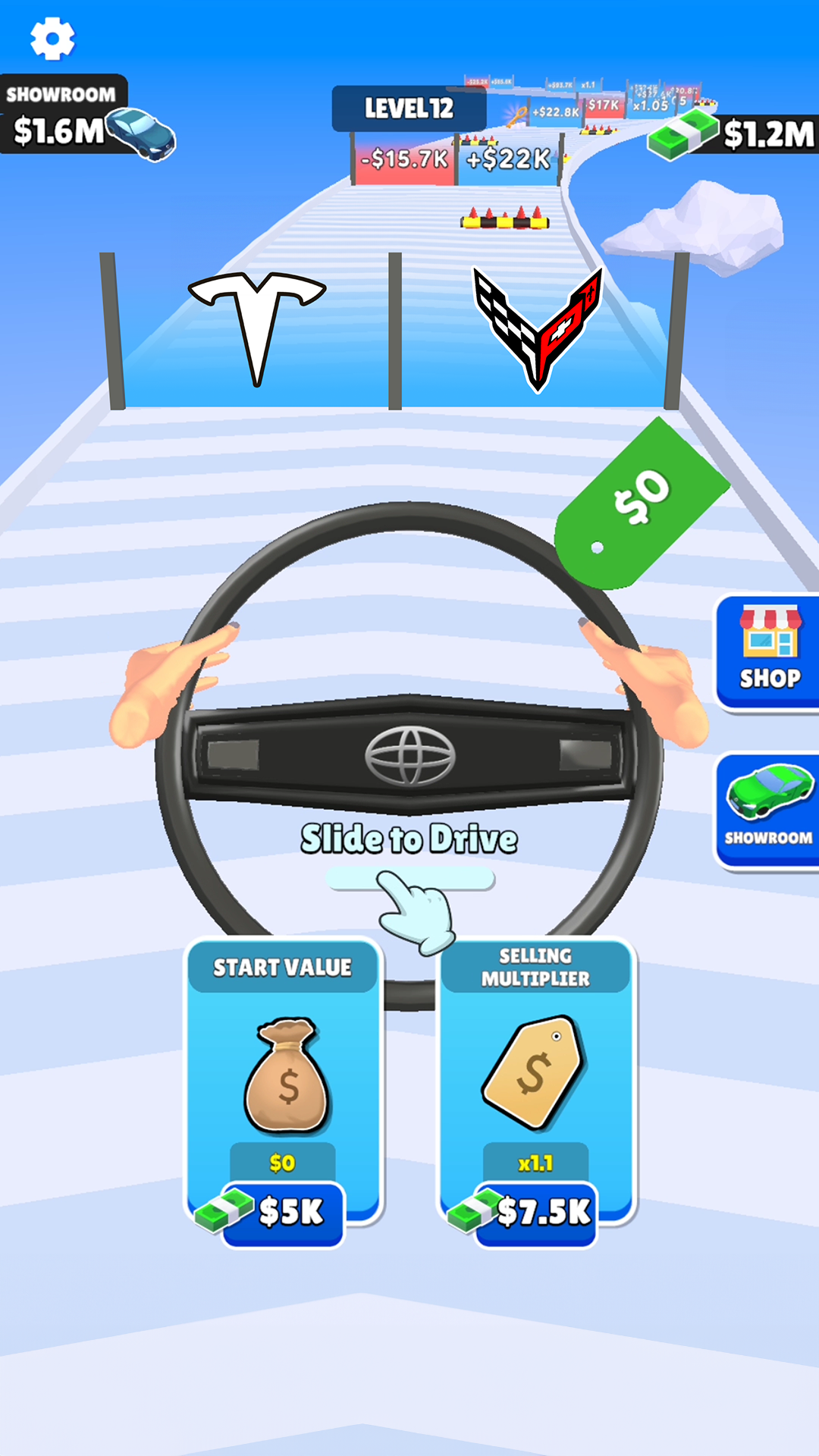 اسکرین شات 1 بازی Steering Wheel Evolution