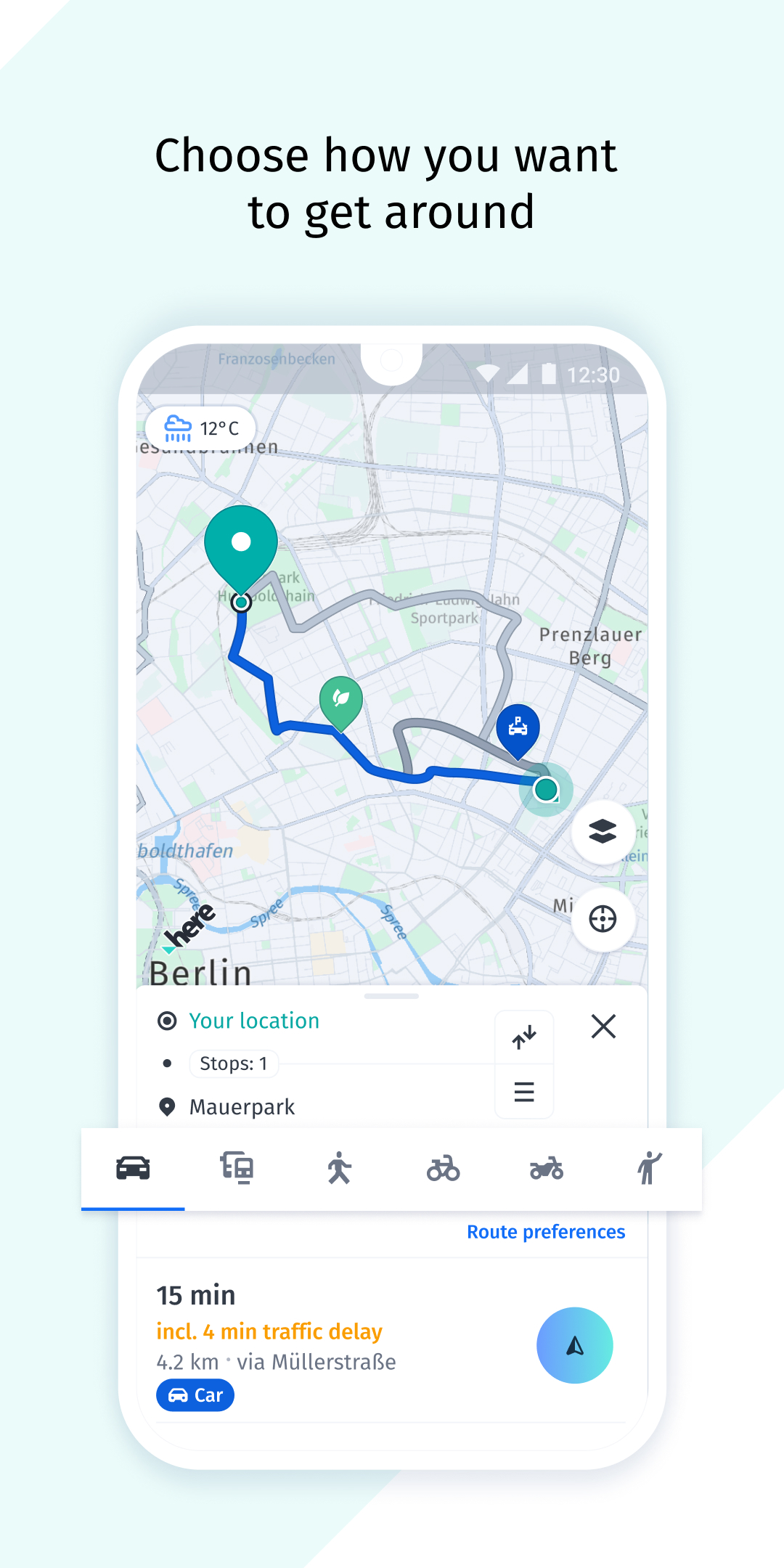 اسکرین شات 4 برنامه HERE WeGo: Maps & Navigation