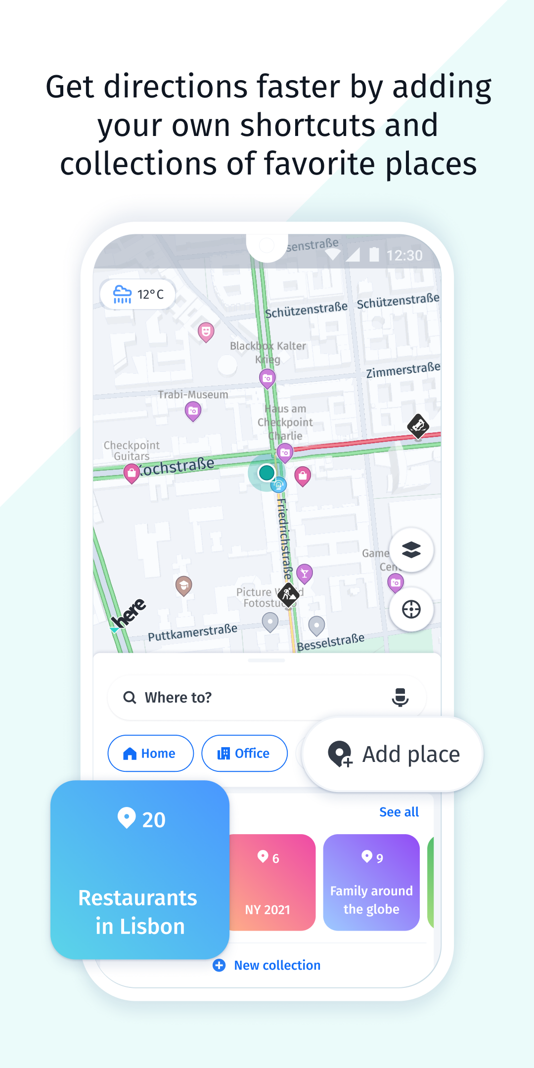 اسکرین شات 7 برنامه HERE WeGo BETA
