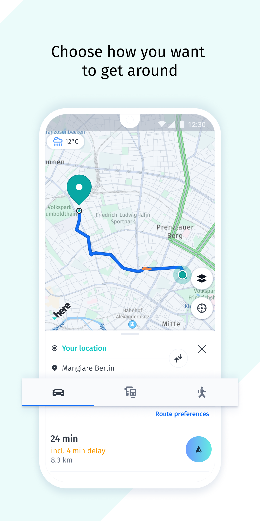 اسکرین شات 4 برنامه HERE WeGo BETA
