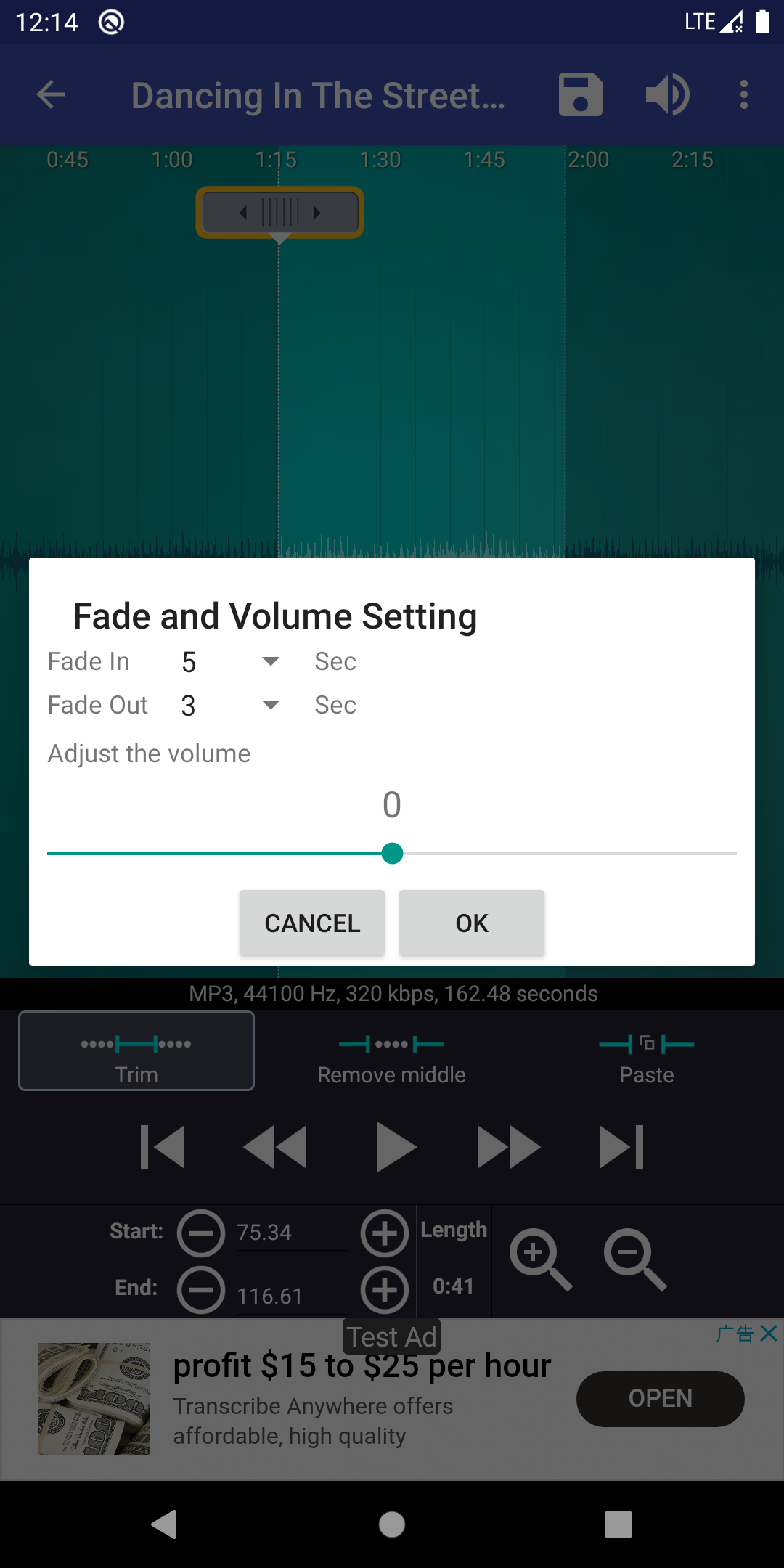 اسکرین شات 3 برنامه Ringtone Maker:create ringtone