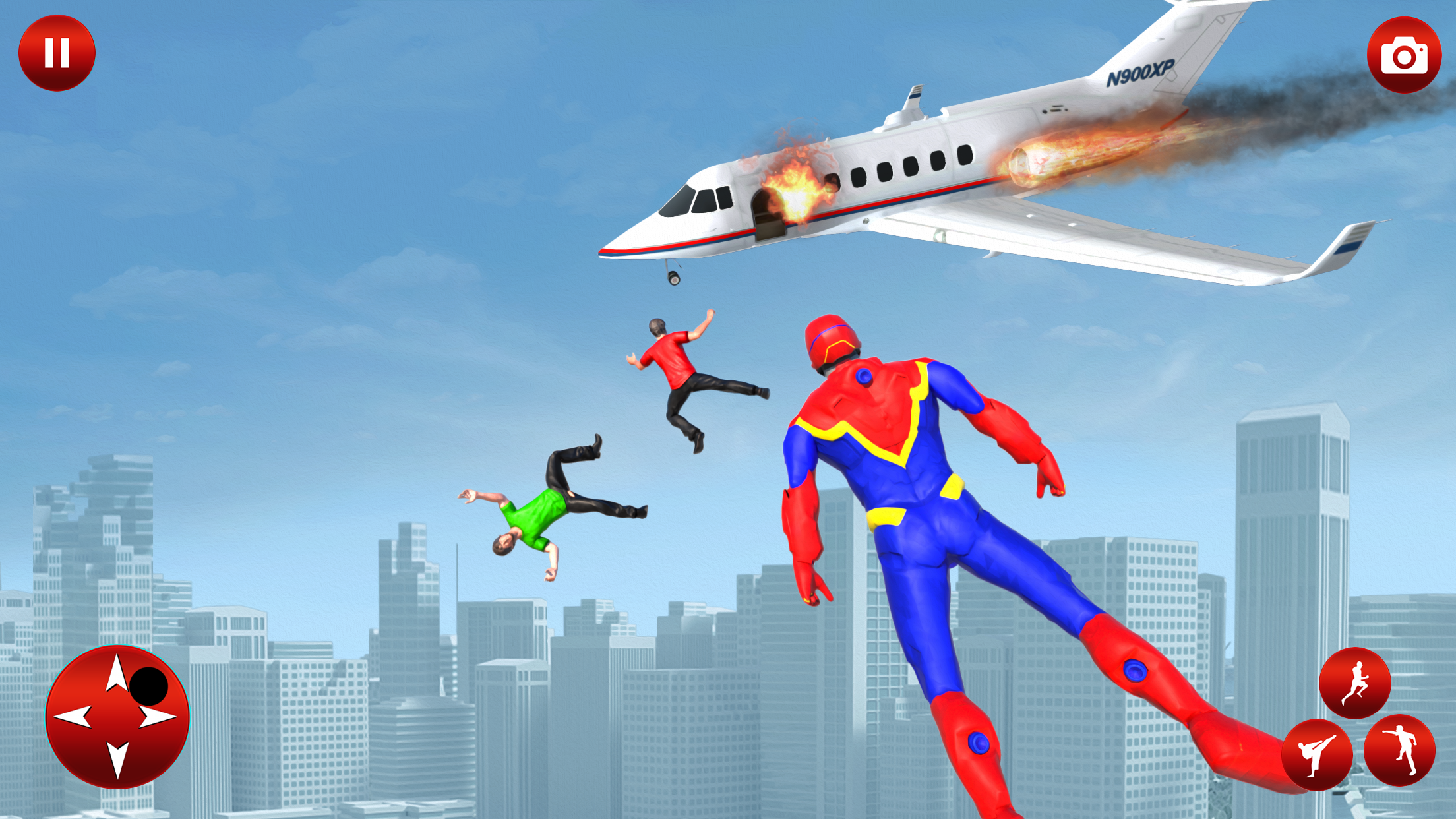 اسکرین شات 6 بازی Speed Superhero Rescue Games