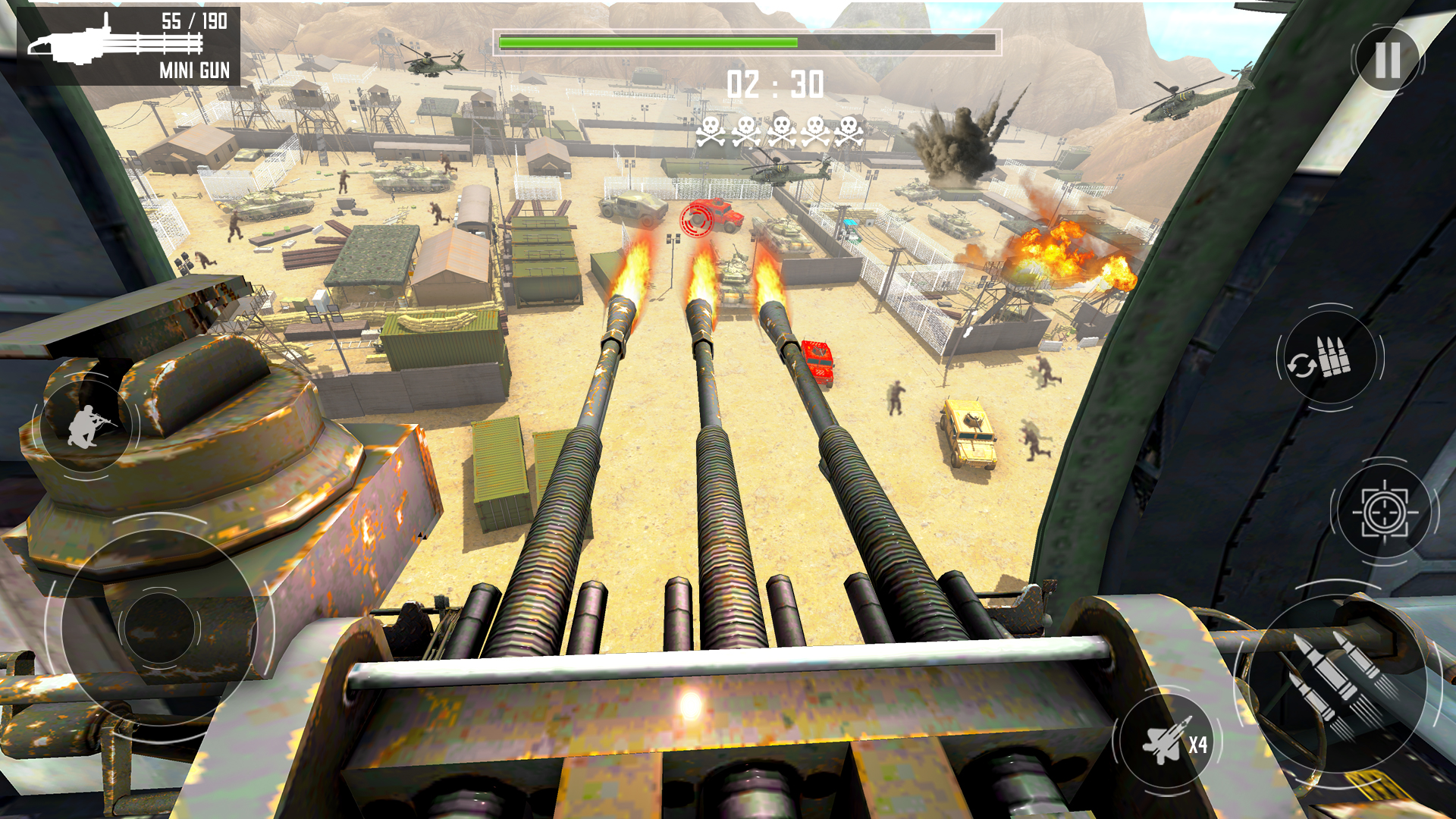 اسکرین شات 4 بازی Air Attack: Sky War Shooting