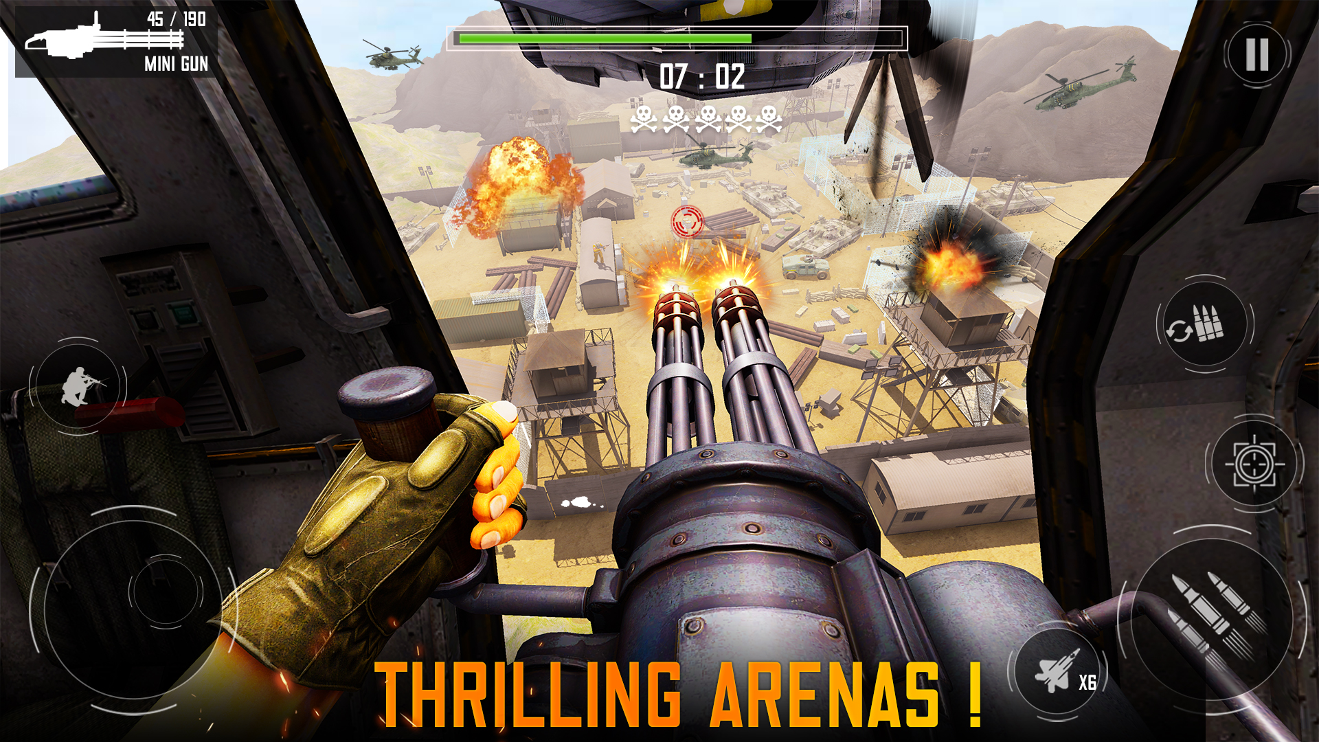 اسکرین شات 3 بازی Air Attack: Sky War Shooting