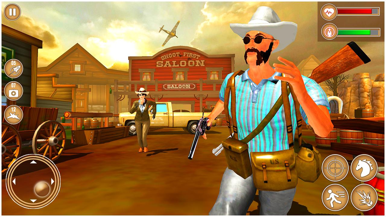 اسکرین شات 2 بازی Cowboy Battle: Cowboy Games