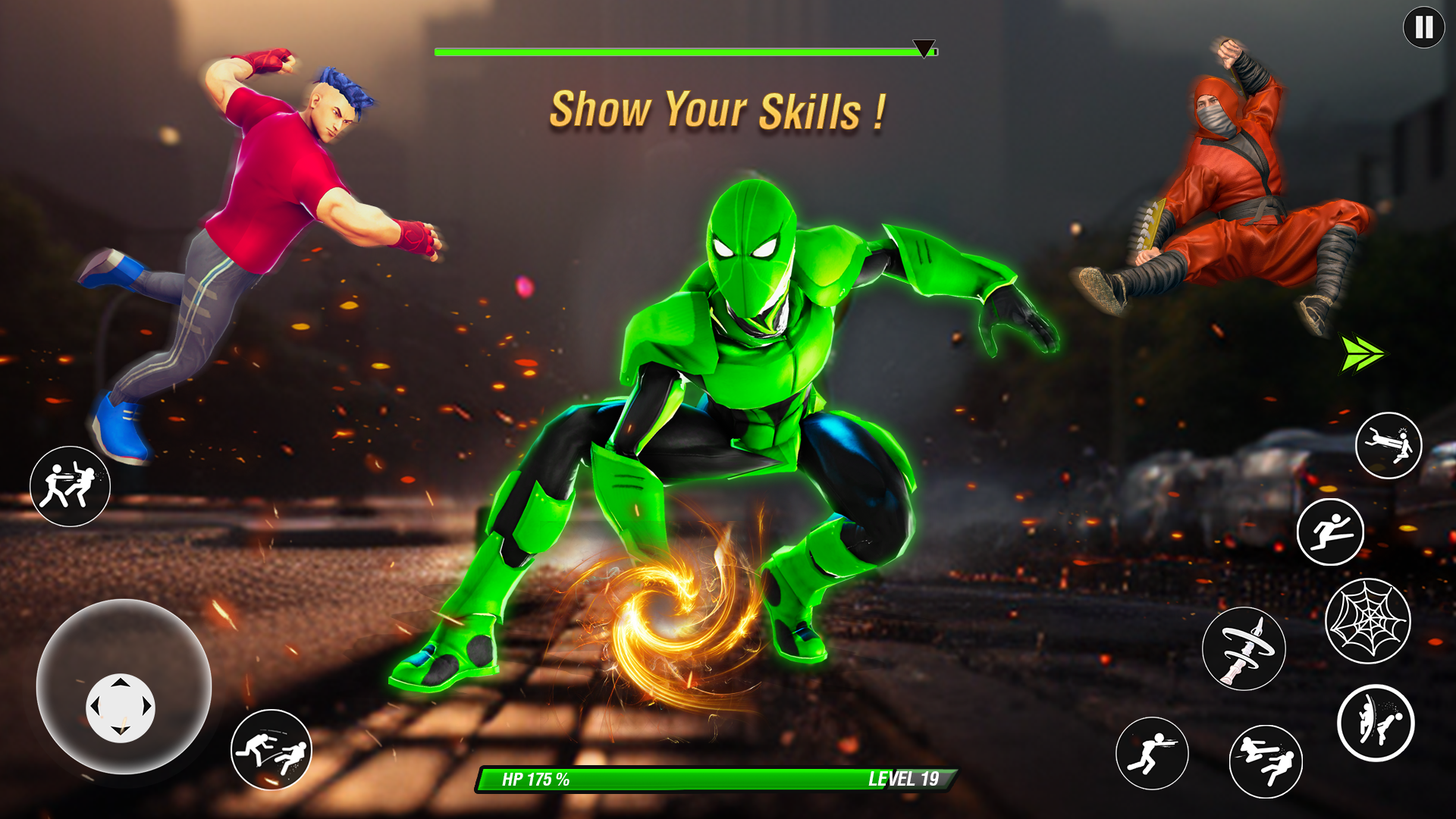 اسکرین شات 2 بازی Superhero Fighter: Spider Rope