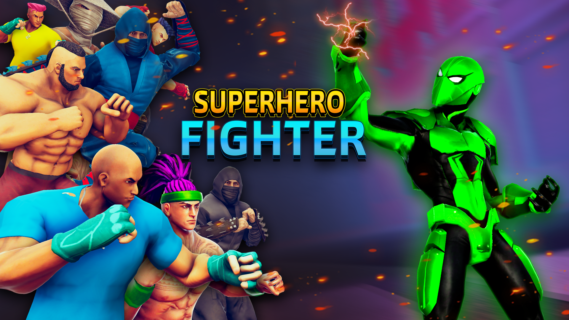 اسکرین شات 5 بازی Superhero Fighter: Spider Rope
