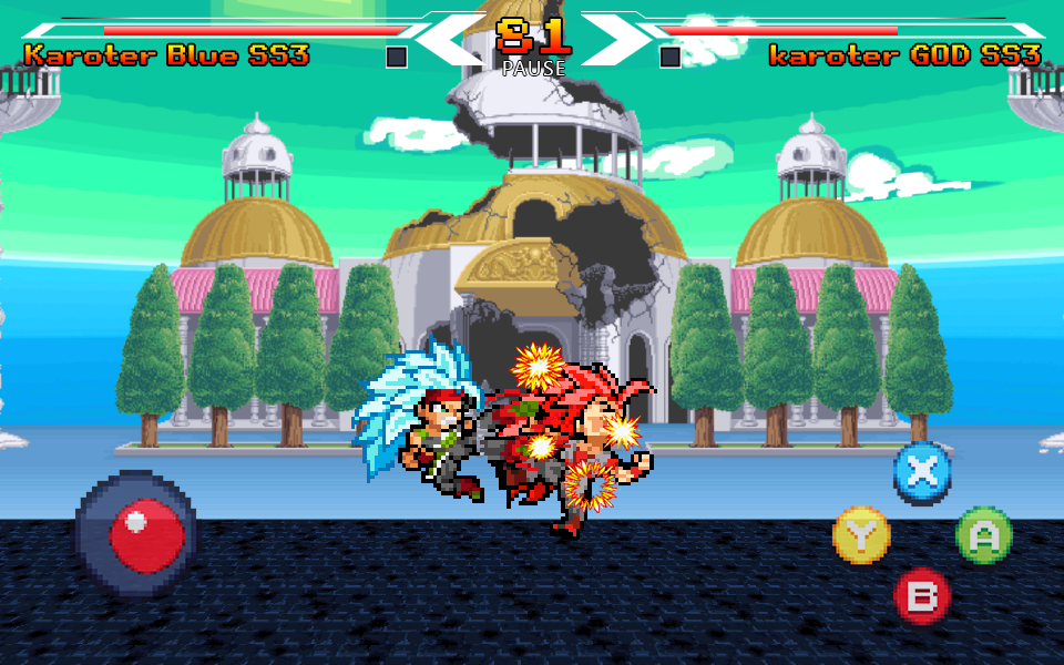 اسکرین شات 6 بازی God Warrior Hero Battle Fight