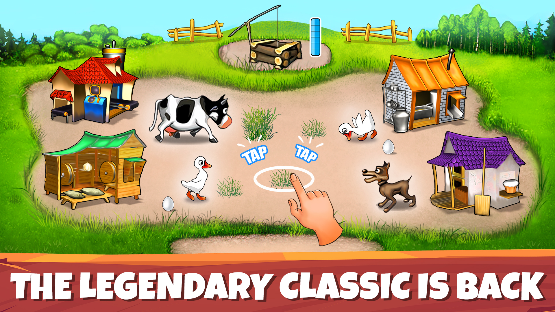 اسکرین شات 1 بازی Farm Frenzy：Legendary Classics