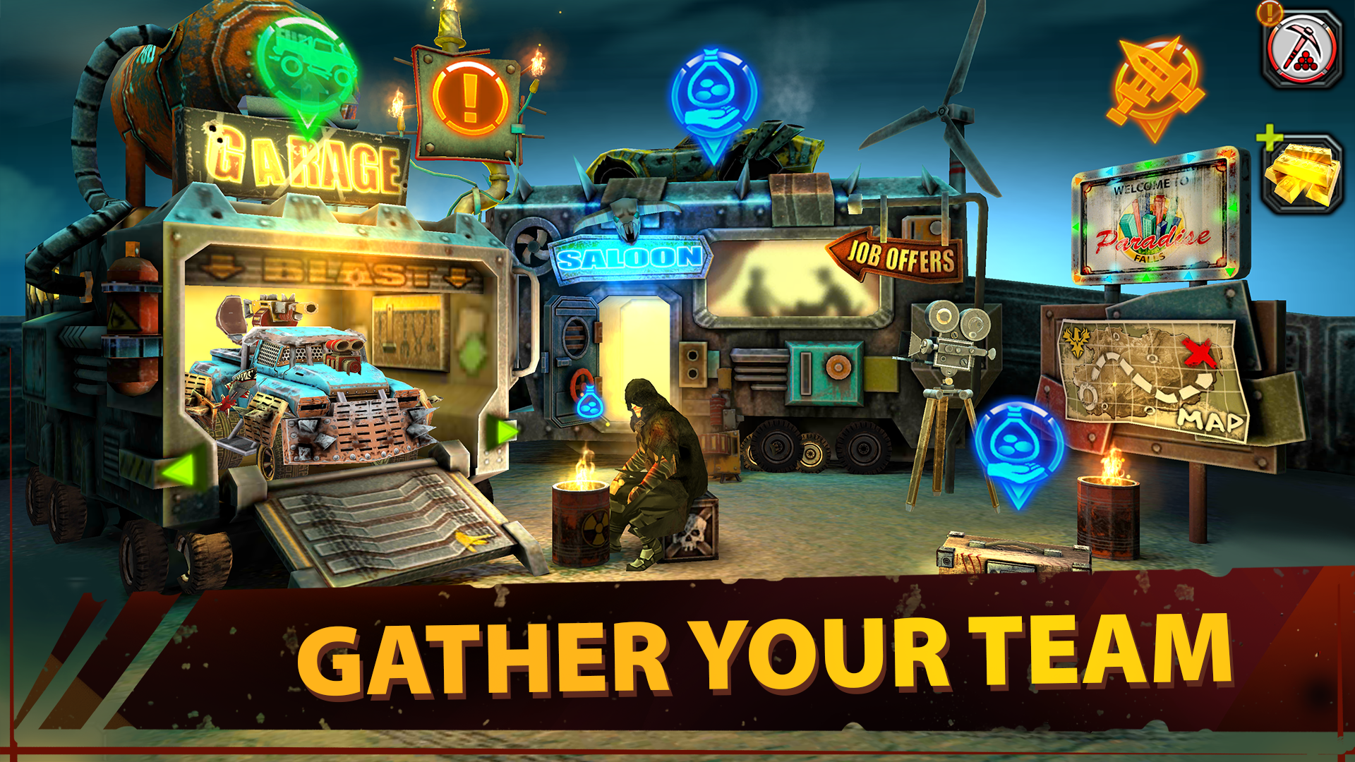 اسکرین شات 5 بازی Dead Paradise Car Race Shooter