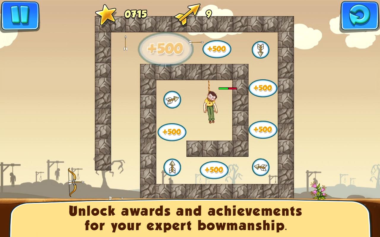 اسکرین شات 3 بازی Gibbets 2: Bow Arcade Puzzle