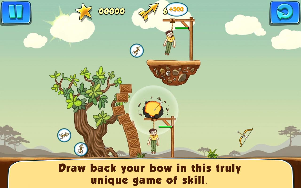 اسکرین شات 1 بازی Gibbets 2: Bow Arcade Puzzle