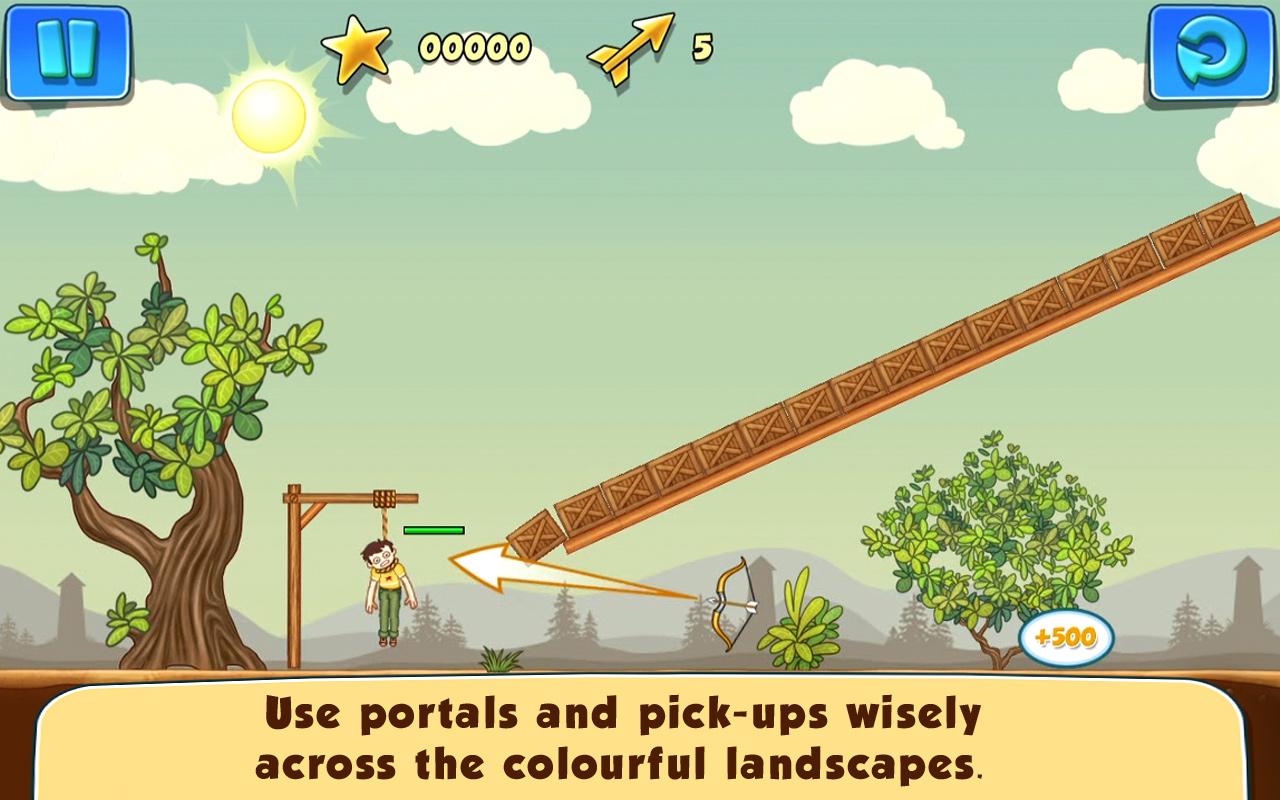 اسکرین شات 2 بازی Gibbets 2: Bow Arcade Puzzle