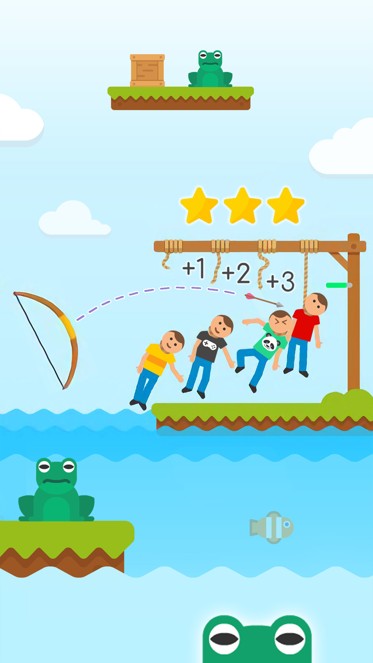اسکرین شات 3 بازی Gibbets：Bow Master！Arrow Games