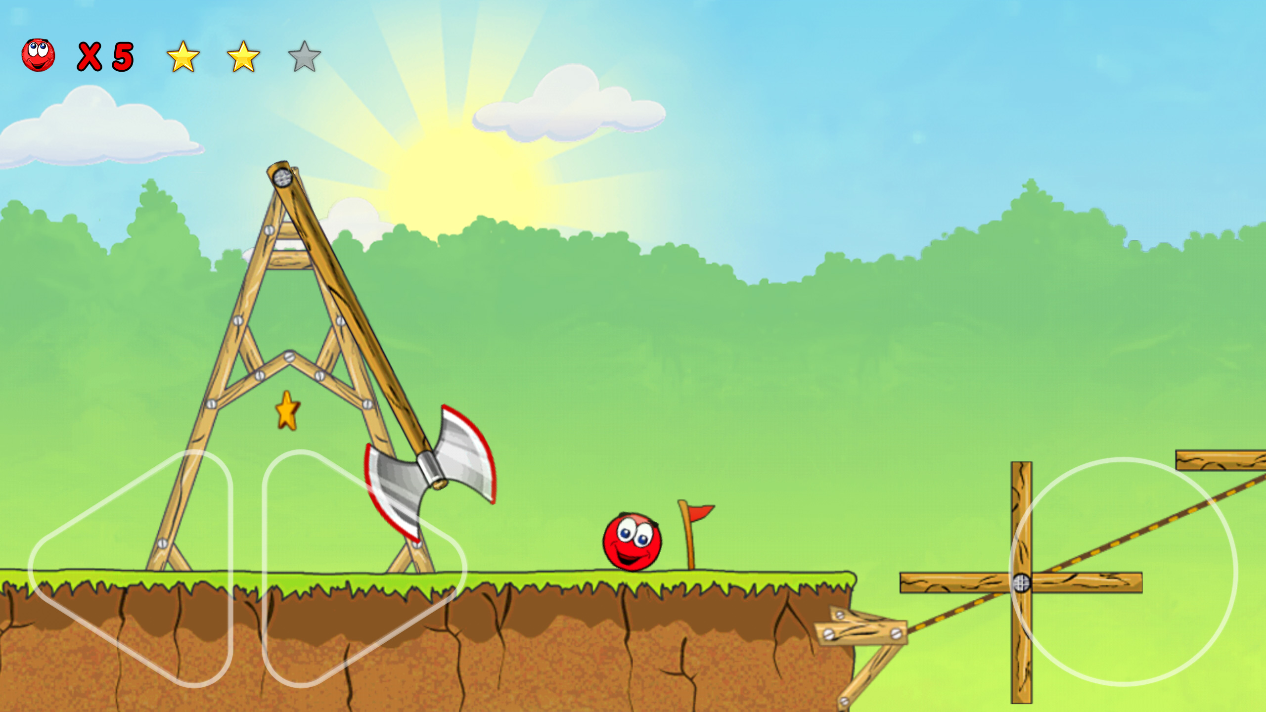 اسکرین شات 4 بازی Red Ball 3: Jump for Love! Bou