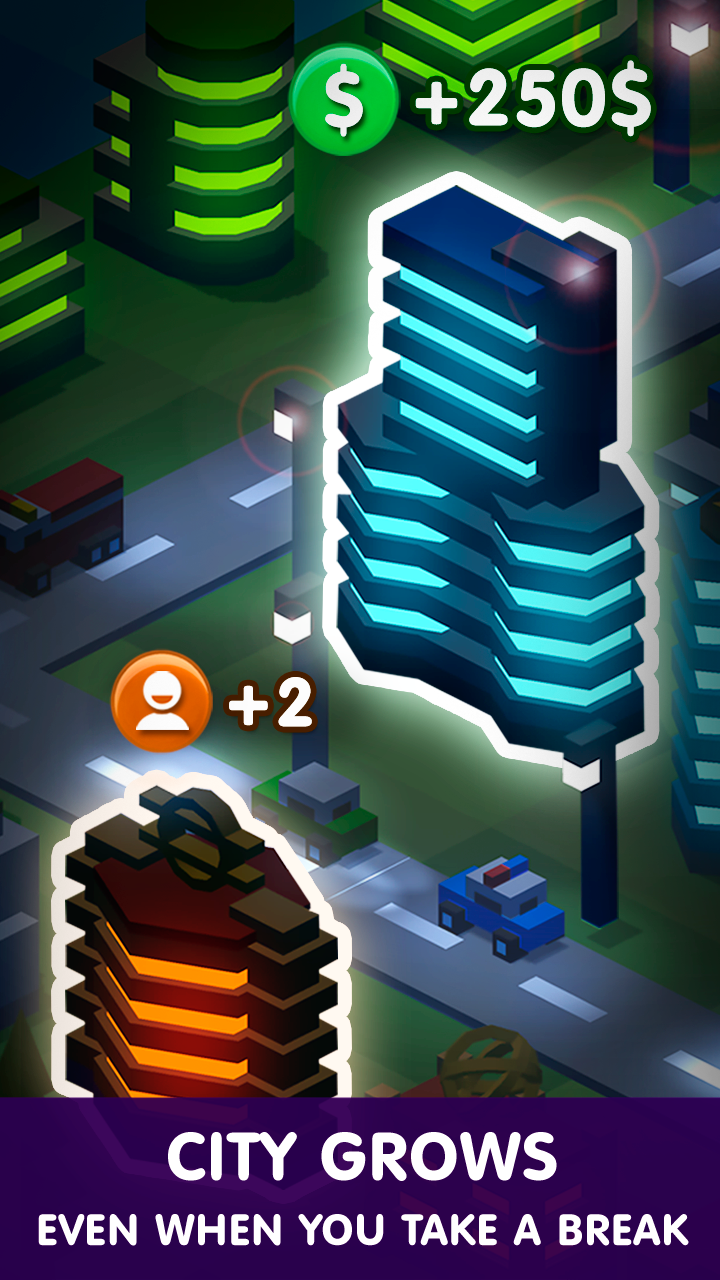 اسکرین شات 3 بازی Tap Tap: Idle City Builder Sim