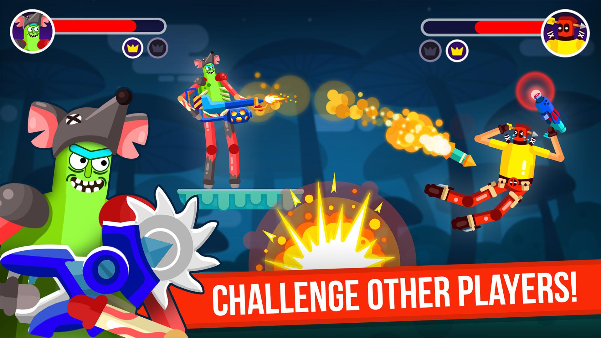 اسکرین شات 2 بازی Ragdoll Rage: Heroes Arena