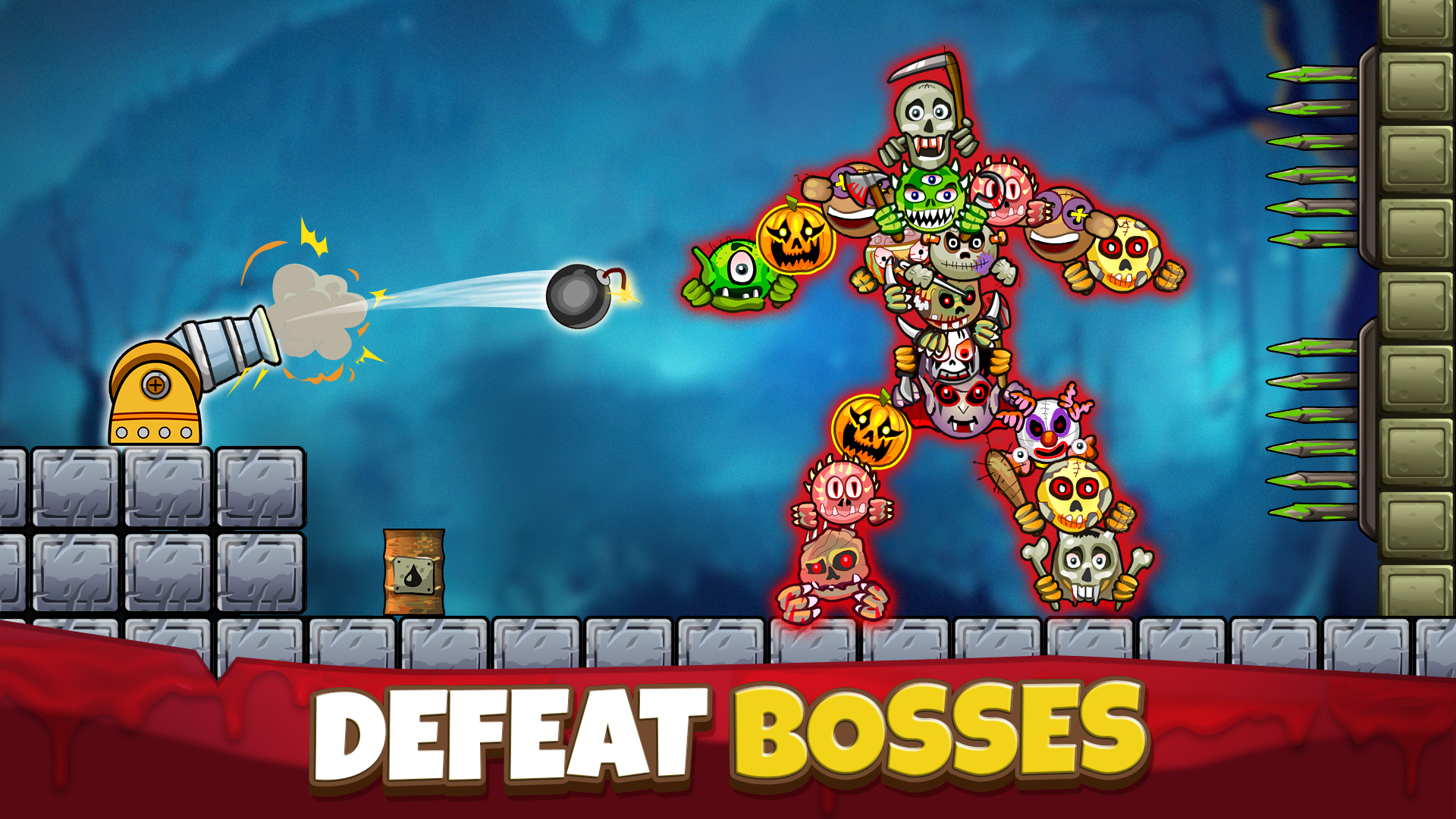اسکرین شات 3 بازی Crush the Monsters: Fun Puzzle