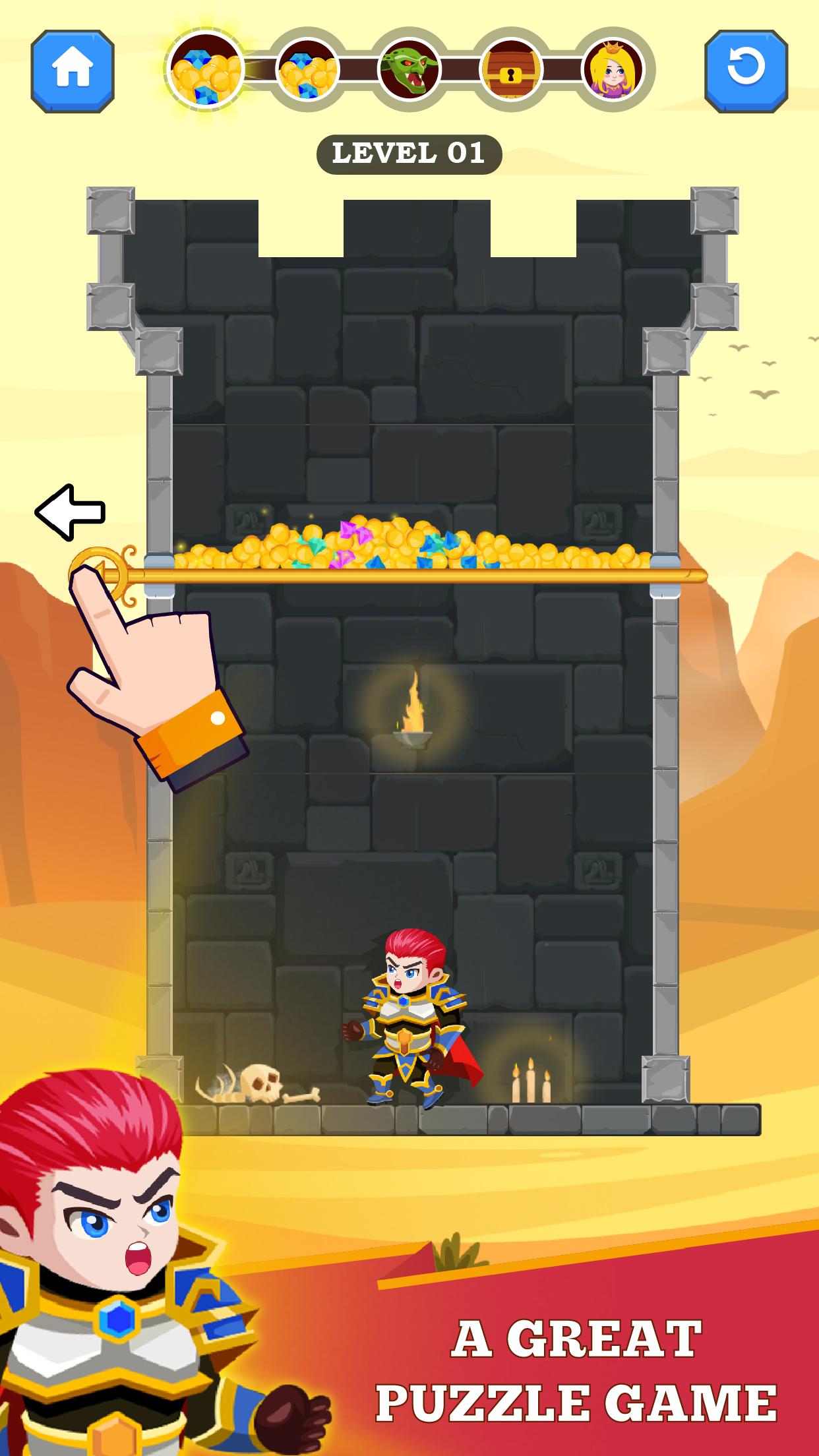 اسکرین شات 1 بازی Hero Rescue
