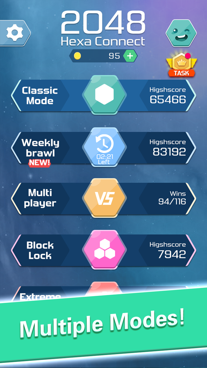 اسکرین شات 5 بازی Merge Block Puzzle - 2048 Hexa