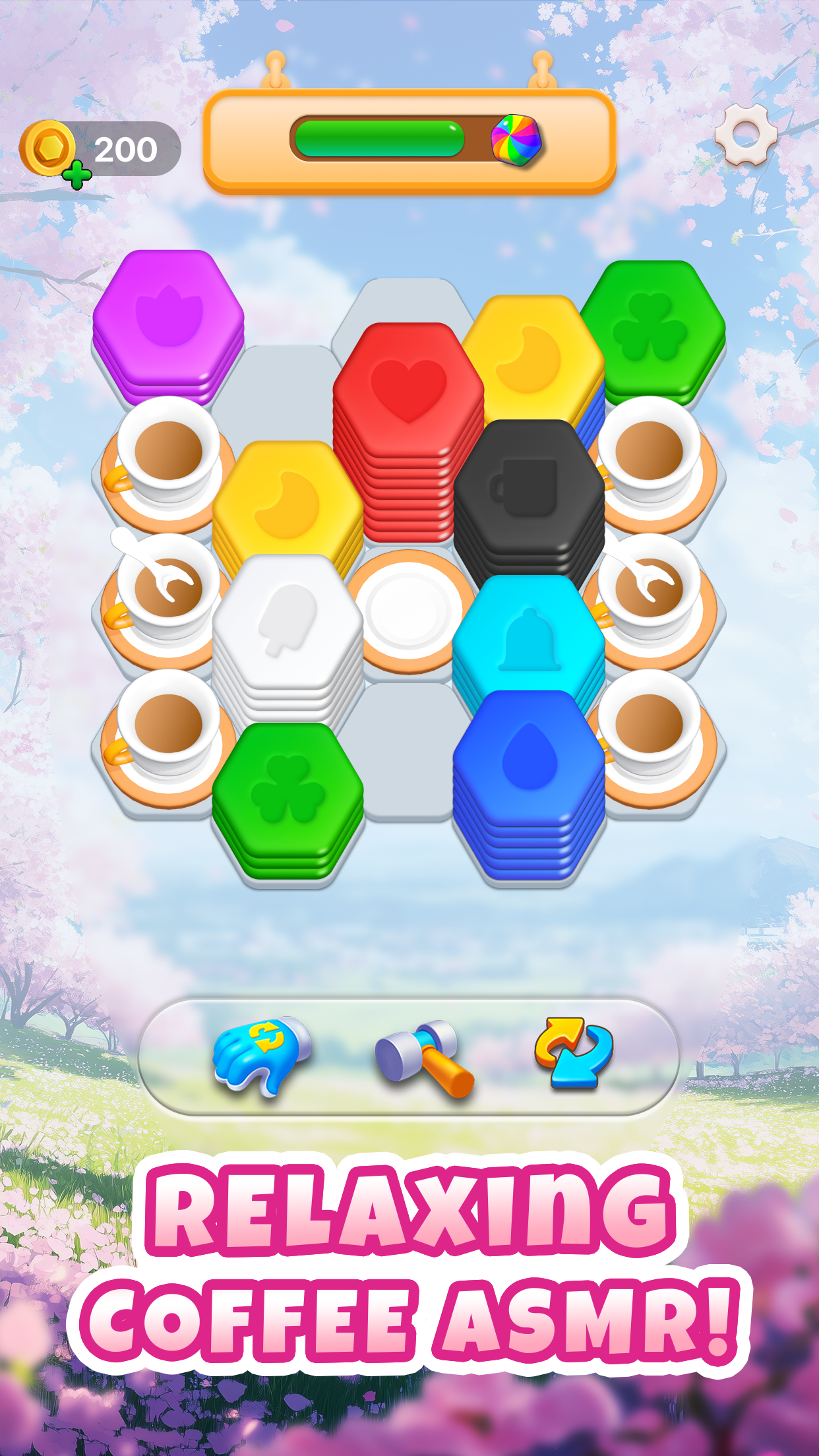 اسکرین شات 4 بازی Dream Hex®: ASMR 3D Merge Game