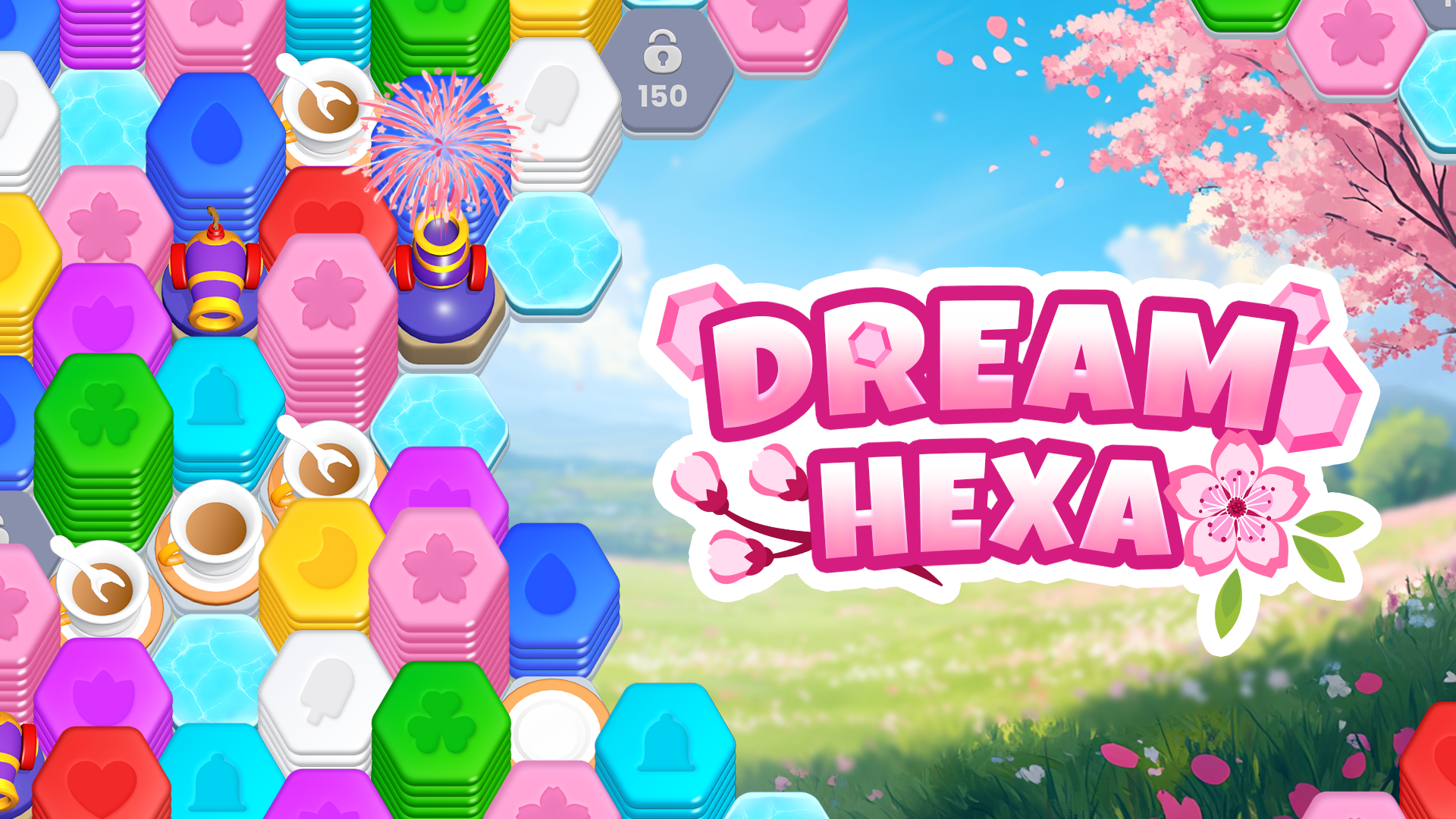 اسکرین شات 7 بازی Dream Hex®: ASMR 3D Merge Game